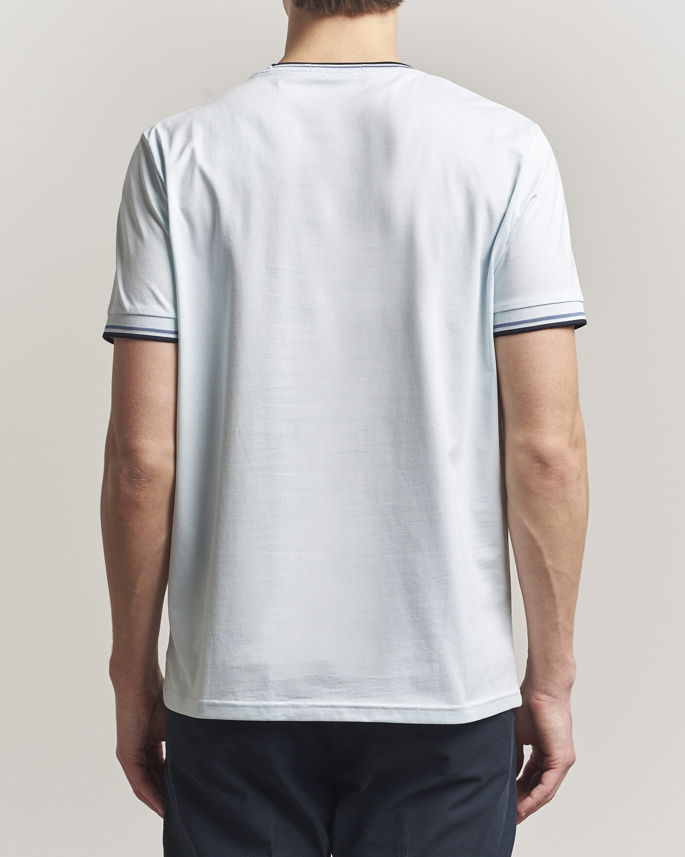 Hombres | Camisetas | Fred Perry | Twin Tipped T-Shirt Light Ice