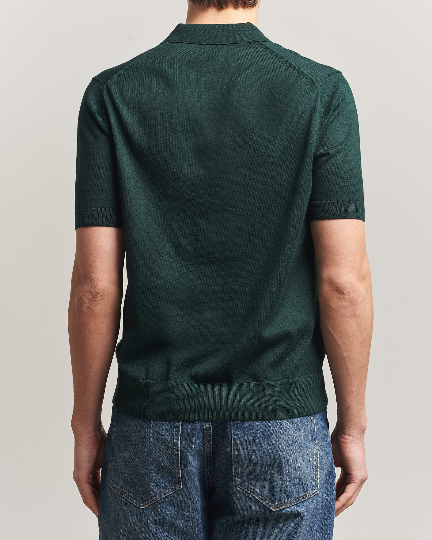 Hombres | Polos | Fred Perry | Cotton Knitted Polo Grassroots Green