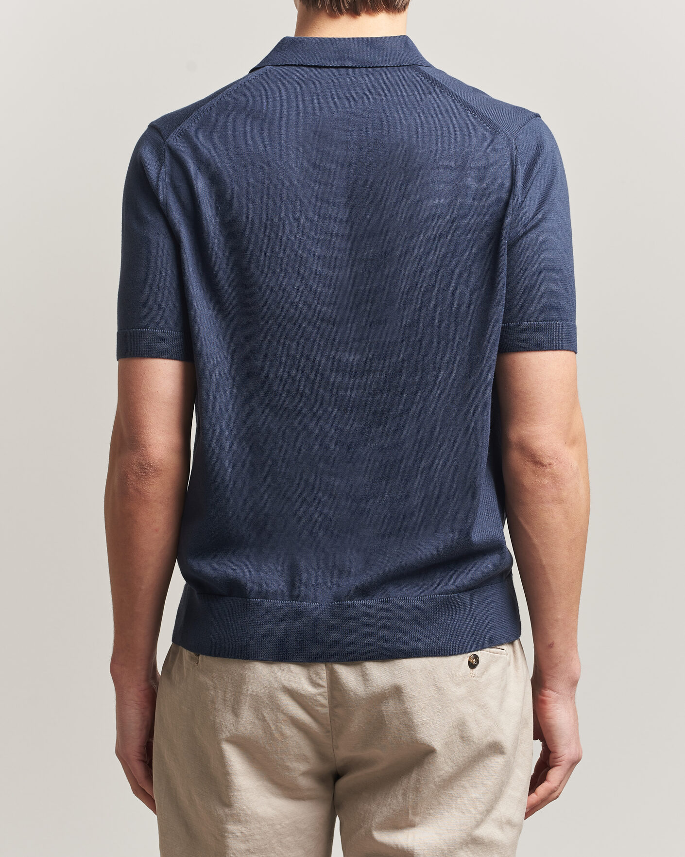 Hombres | Polos | Fred Perry | Cotton Knitted Polo Dark Airforce