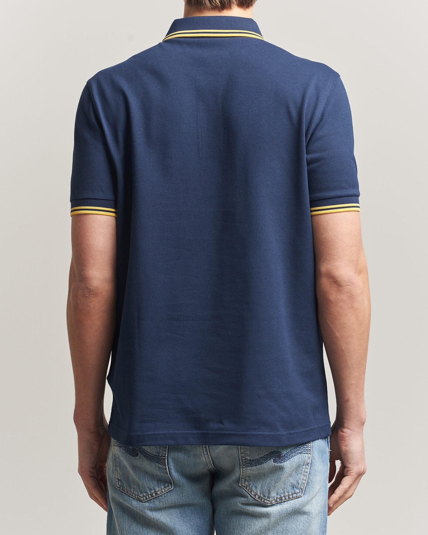Hombres | Polos | Fred Perry | Twin Tipped Polo Shirt Tennis Blue