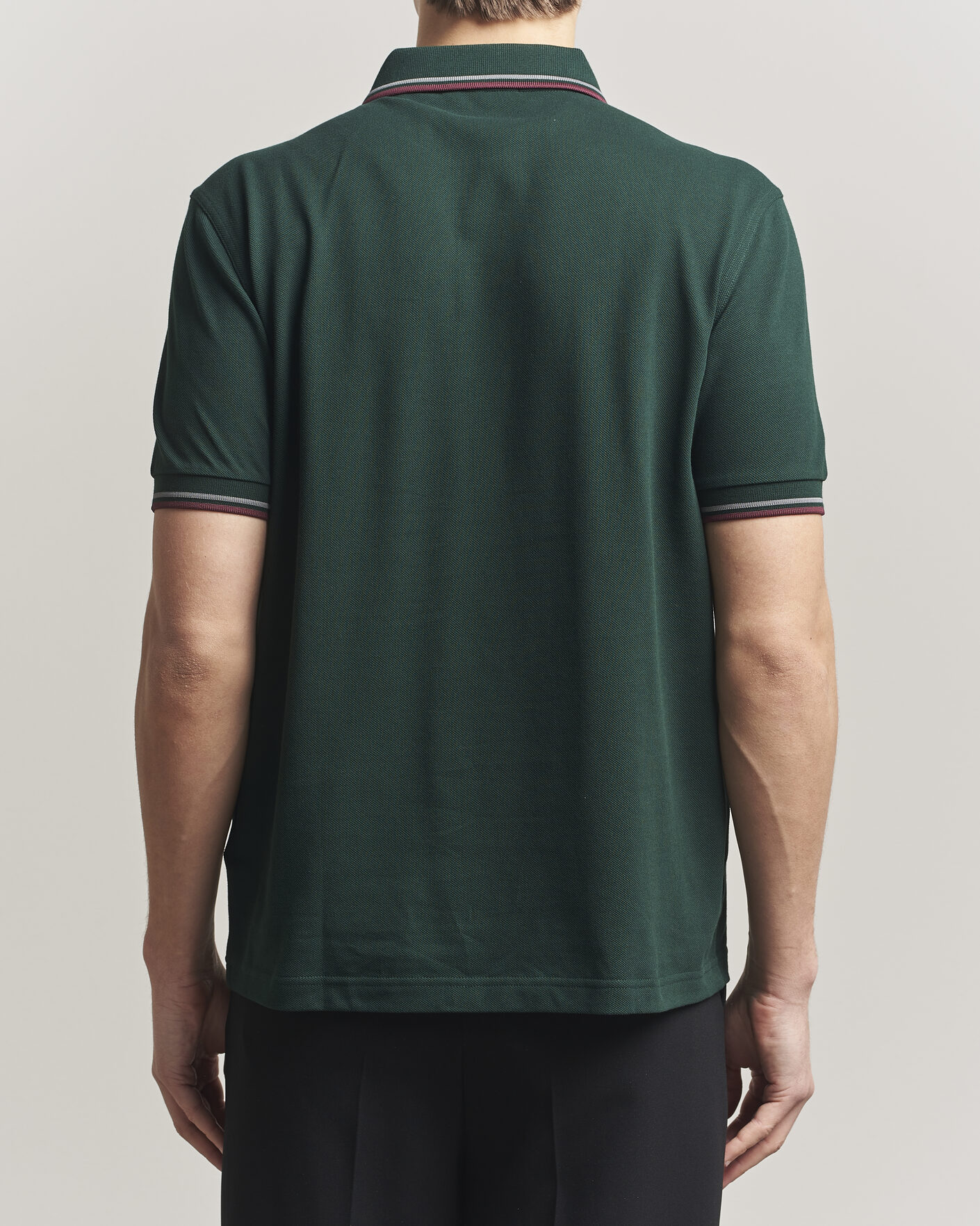 Hombres | Polos | Fred Perry | Twin Tipped Polo Shirt Grassroots Green