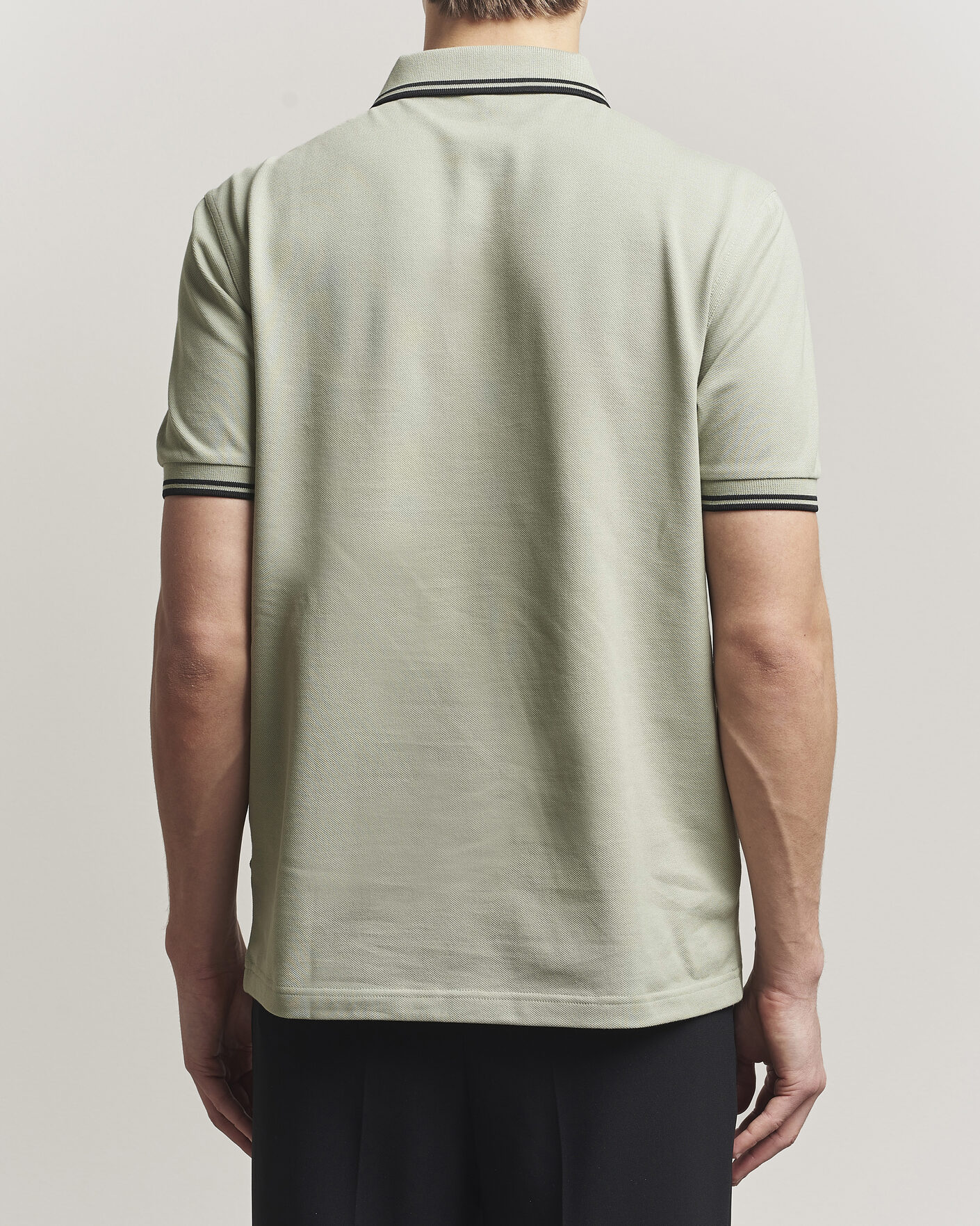 Hombres | Polos | Fred Perry | Twin Tipped Polo Shirt Seagrass Green