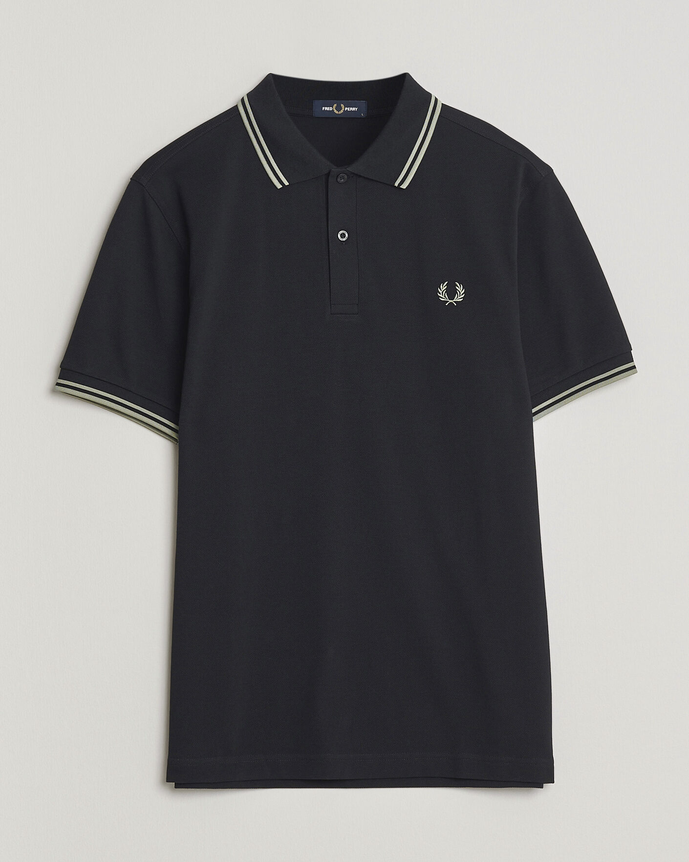 Hombres | Polos | Fred Perry | Twin Tipped Polo Shirt Navy