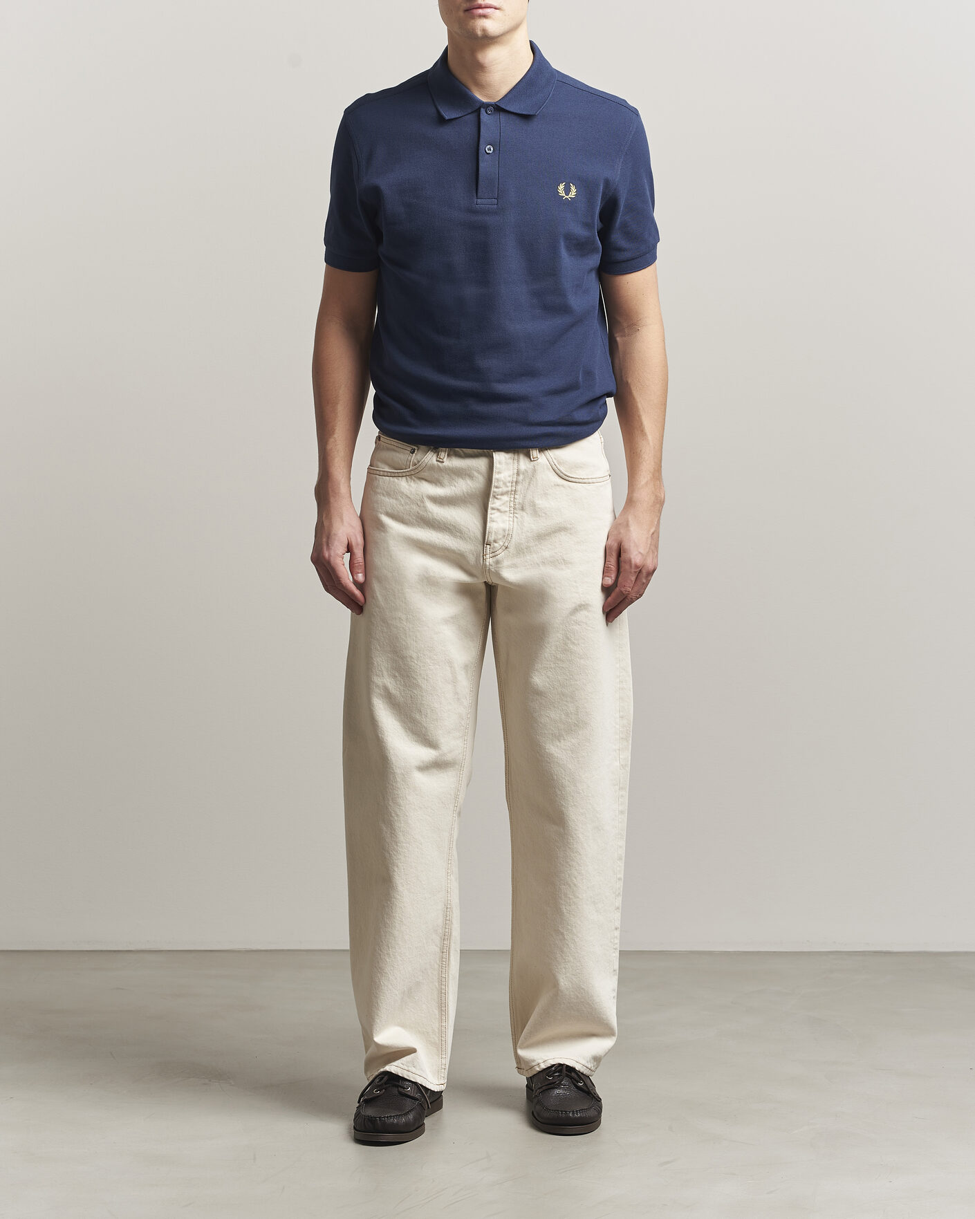 Hombres | Polos | Fred Perry | Plain Polo Tennis Blue