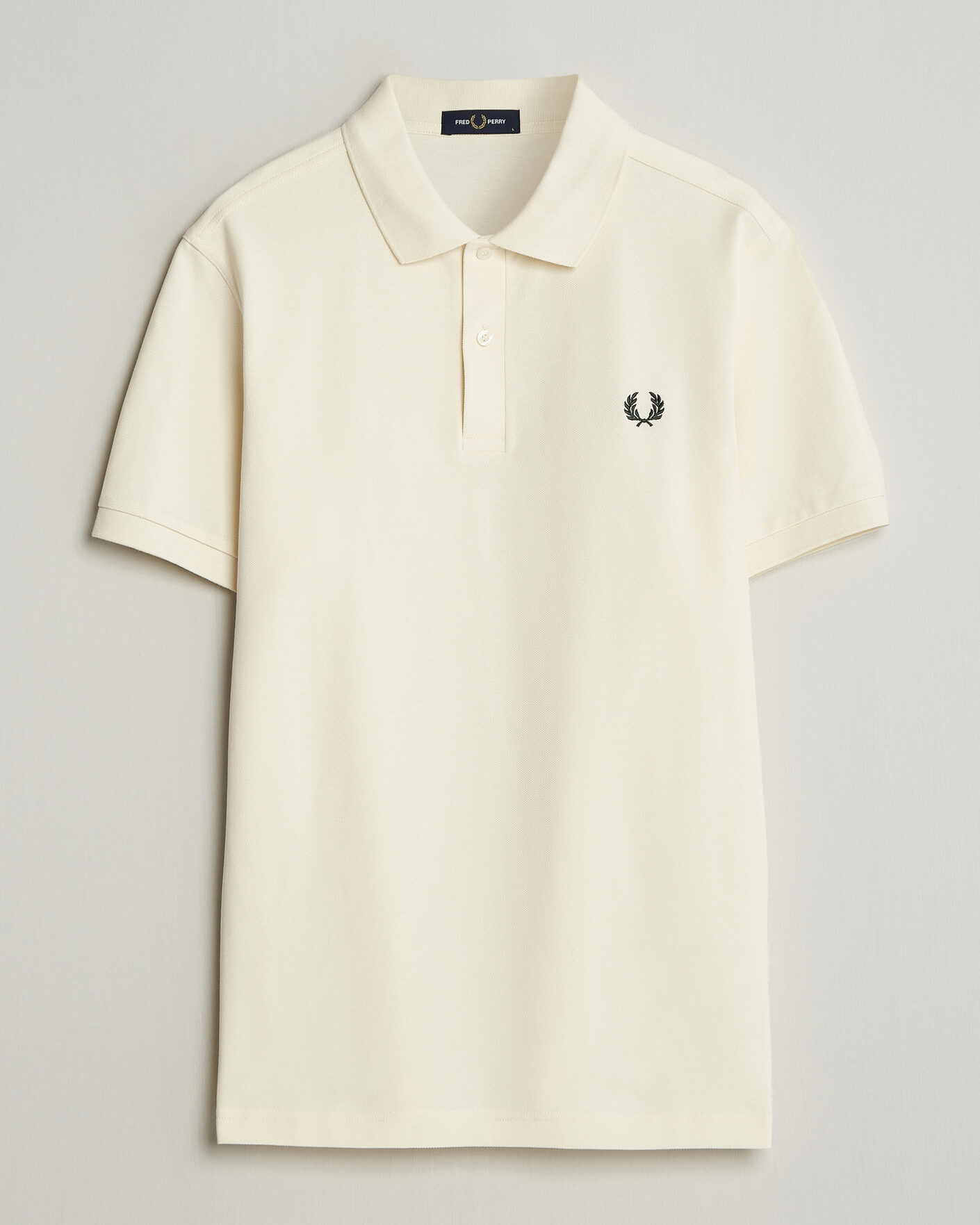 Hombres | Polos | Fred Perry | Plain Polo Ecru