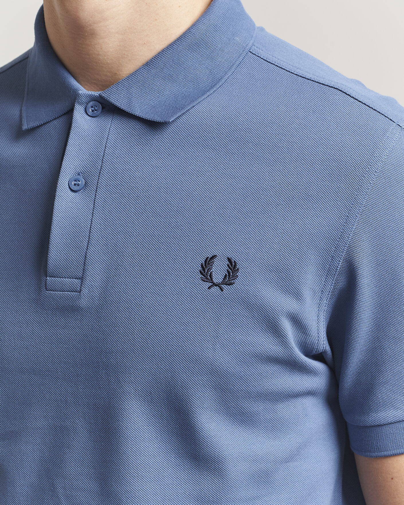 Hombres | Polos | Fred Perry | Plain Polo Ace Blue