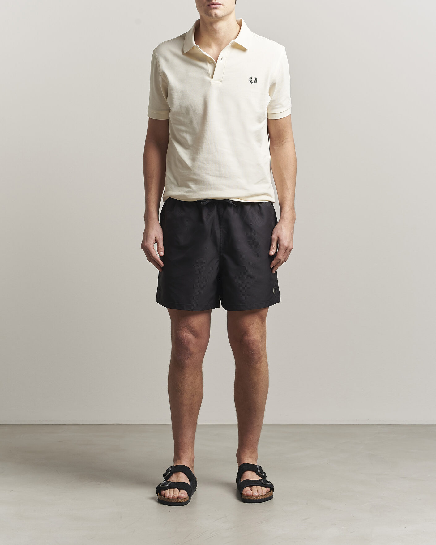 Hombres | Bañadores | Fred Perry | Classic Swimshorts Black