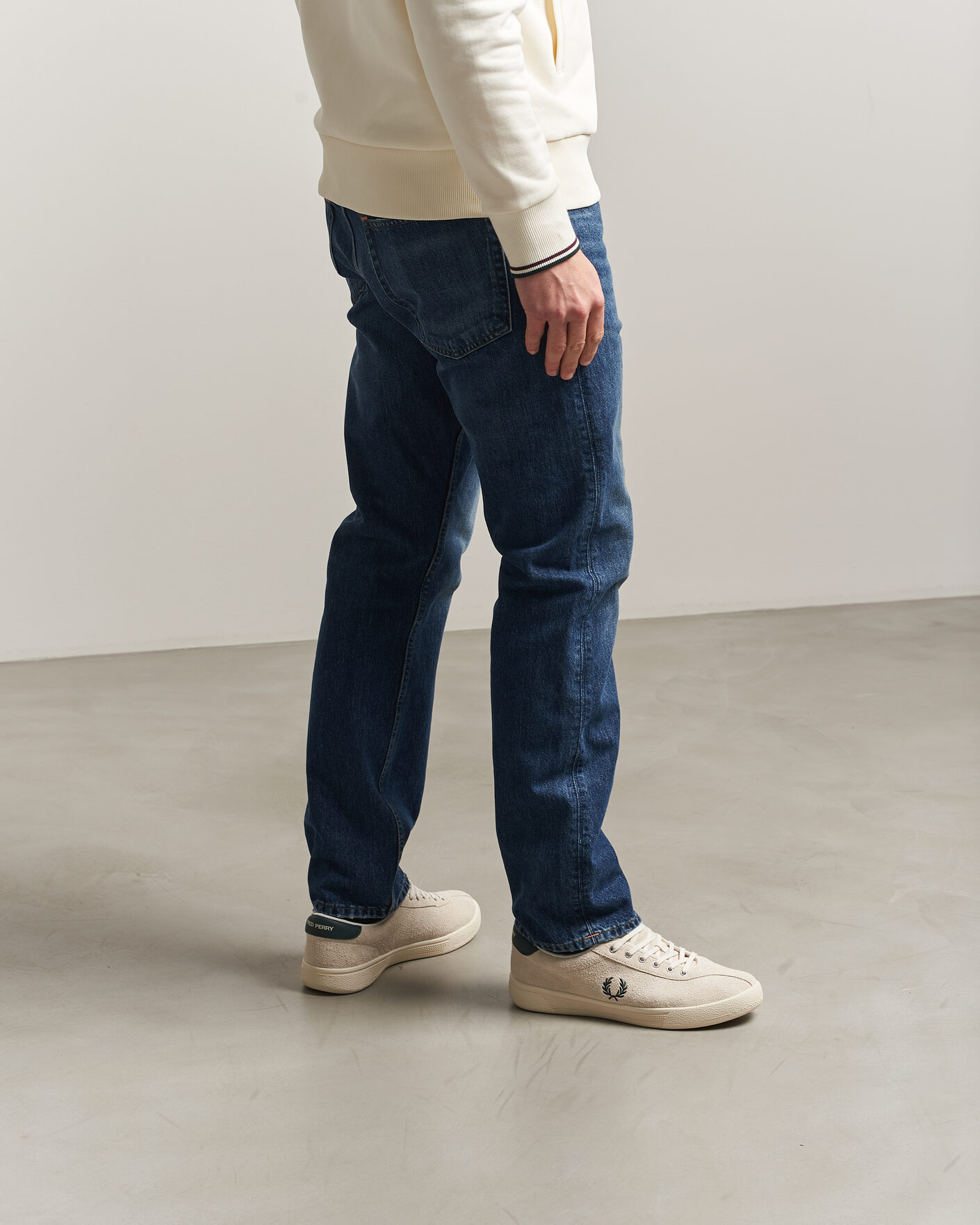 Hombres | Zapatillas | Fred Perry | Tennis Suede Sneaker Ecru