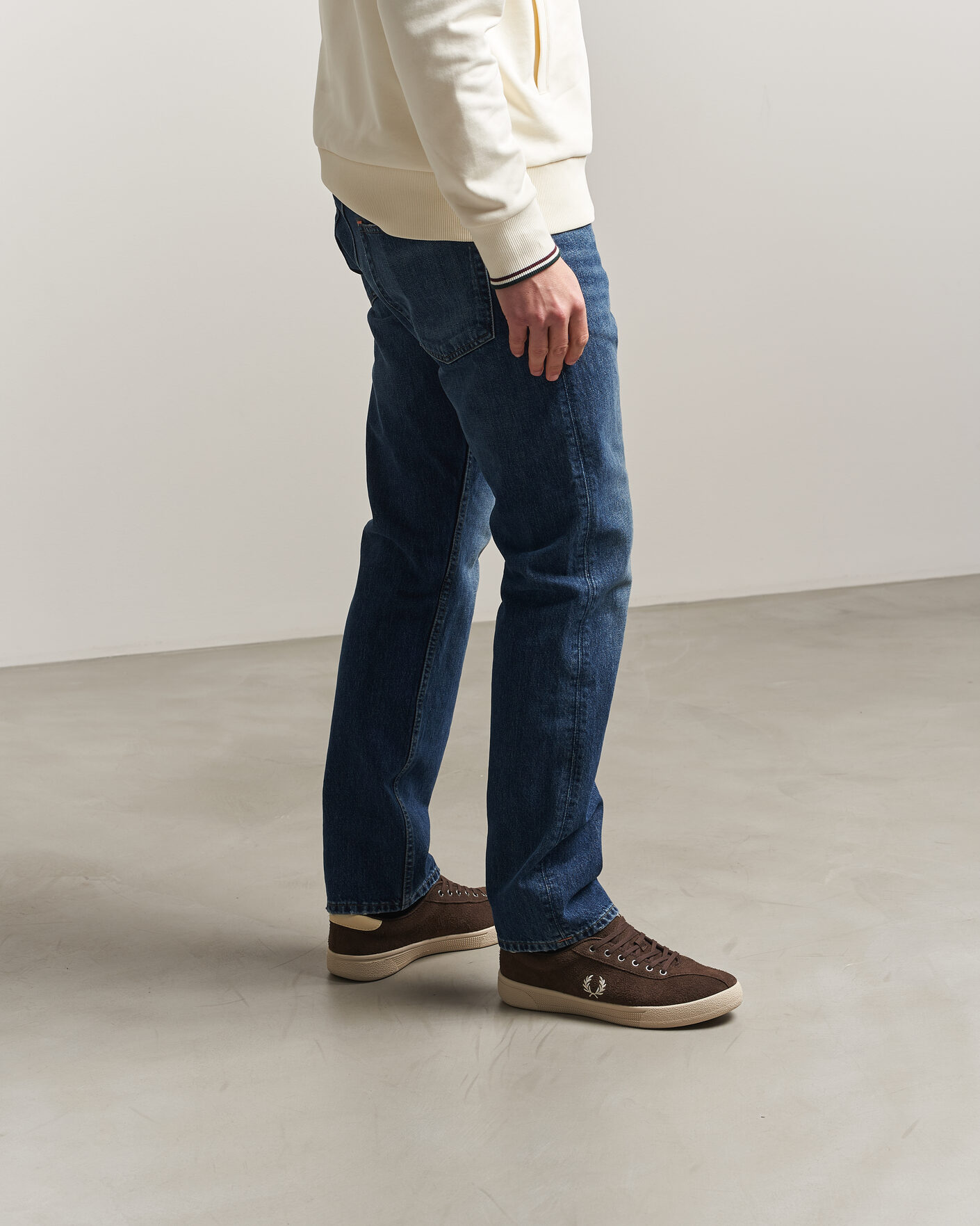 Hombres | Zapatillas | Fred Perry | Tennis Suede Sneaker Burnt Tobacco