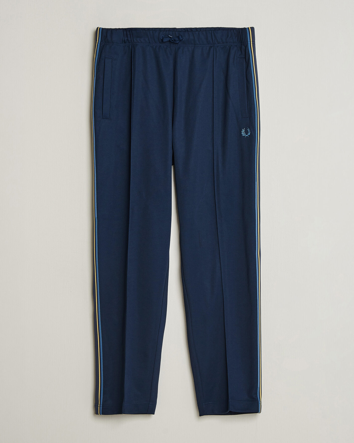 Hombres | Pantalones | Fred Perry | Tramline Taped Track Pants Tennis Blue