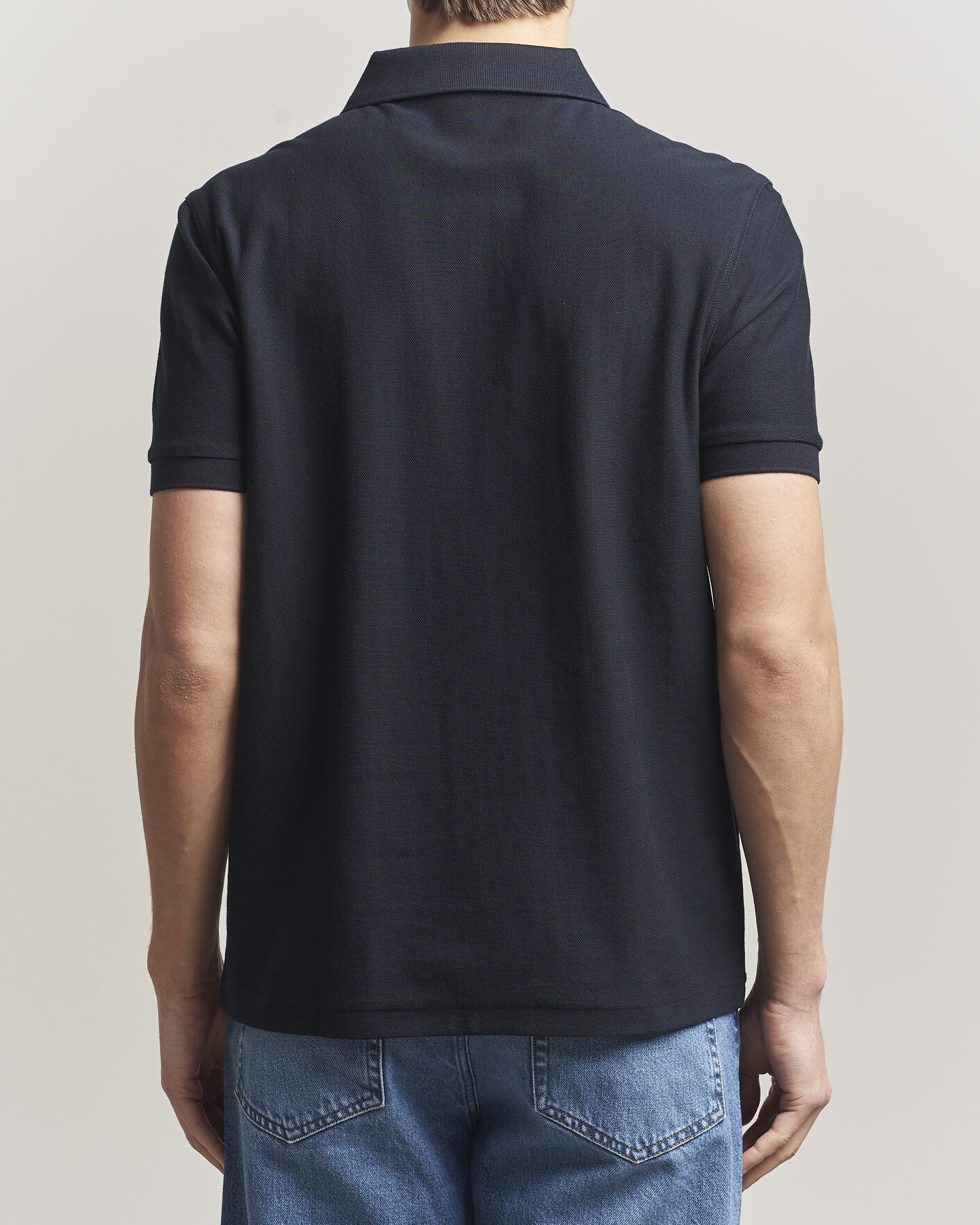 Hombres | Polos | Fred Perry | Vertical Striped Polo Navy