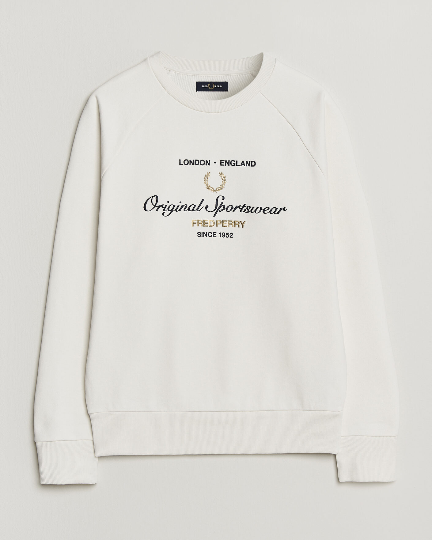 Hombres | Jerséis y prendas de punto | Fred Perry | Original Sportswear Sweatshirt Snow White