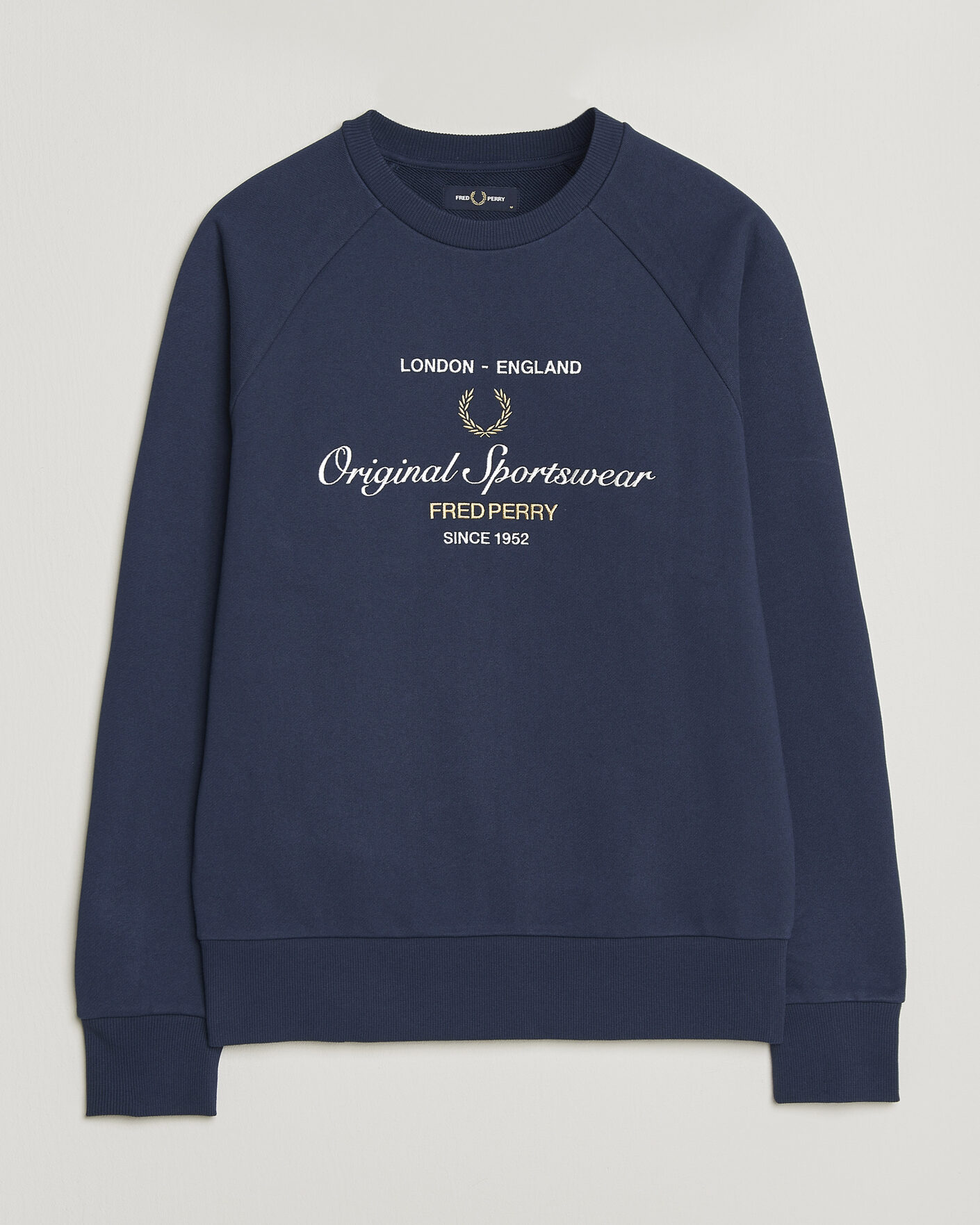 Hombres | Jerséis y prendas de punto | Fred Perry | Original Sportswear Sweatshirt Tennis Blue