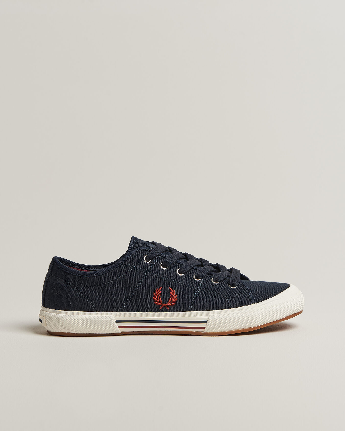 Hombres | Zapatillas | Fred Perry | B708 Vintage Tennis Sneaker Navy