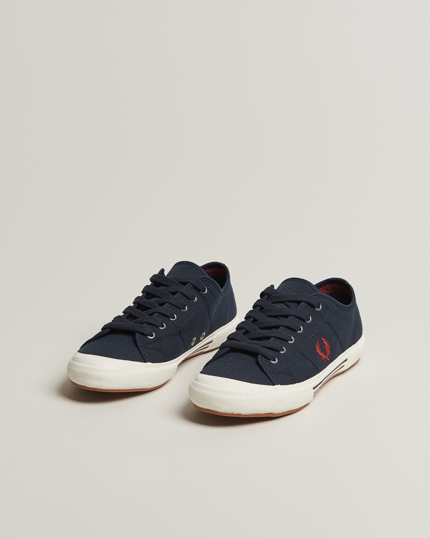 Hombres | Zapatillas | Fred Perry | B708 Vintage Tennis Sneaker Navy