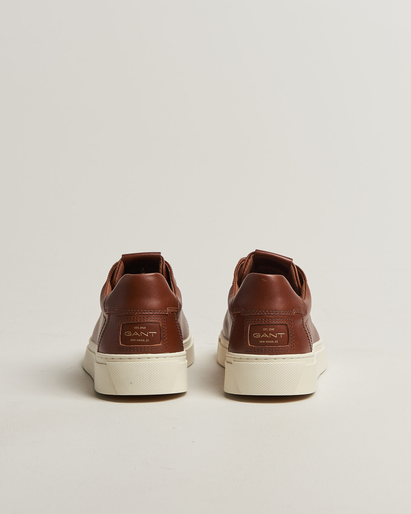 Hombres | Zapatillas | GANT | Mc Julien Leather Sneaker Dark Tan