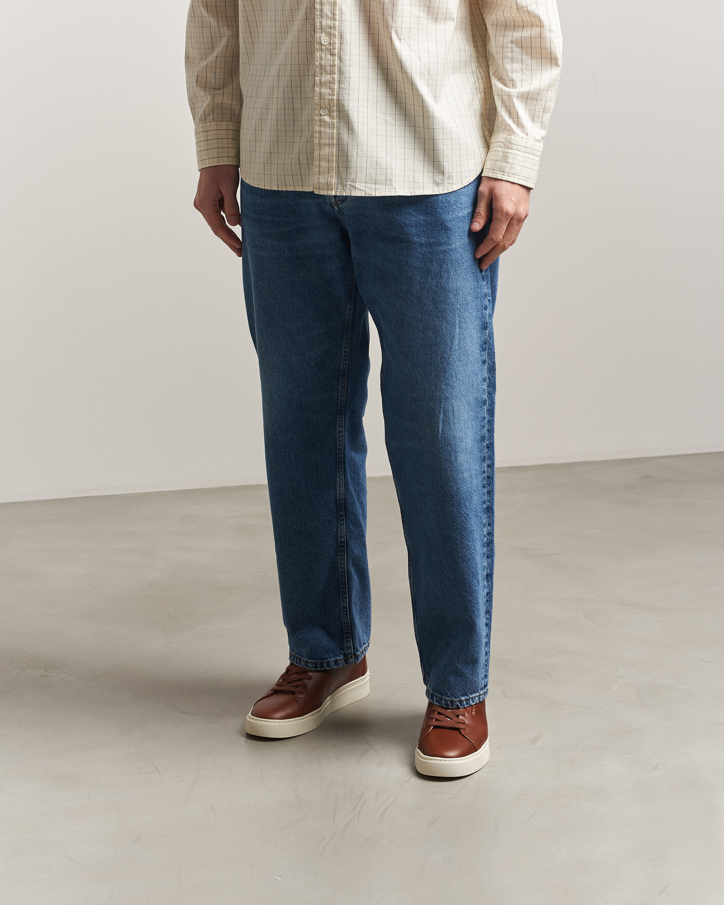 Hombres | Zapatillas | Gant | Mc Julien Leather Sneaker Dark Tan