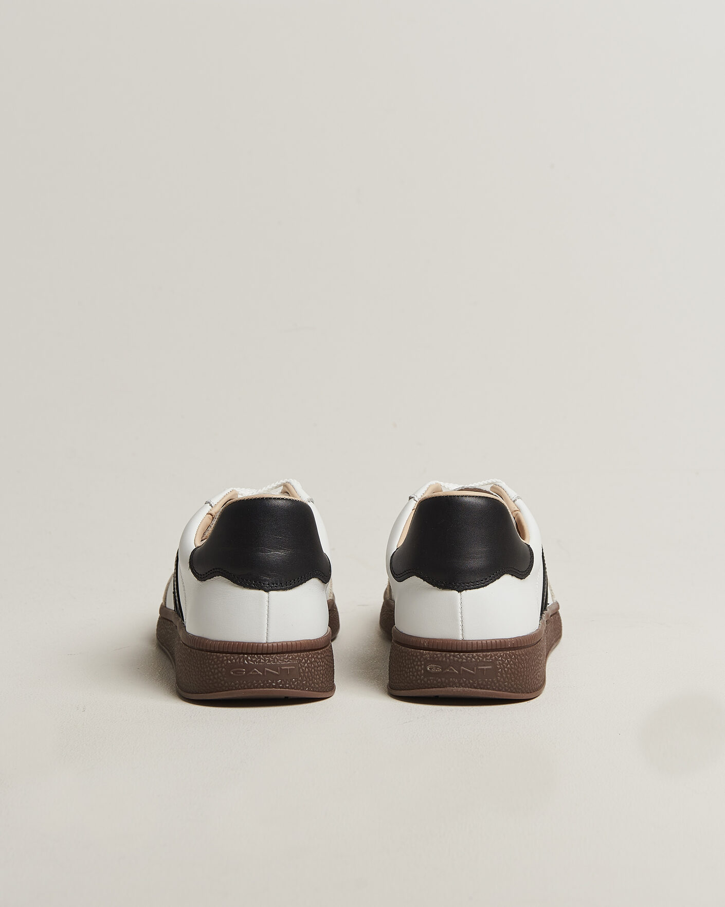 Hombres | Zapatillas | Gant | Cuzmo Leather/Suede Sneaker White/Black
