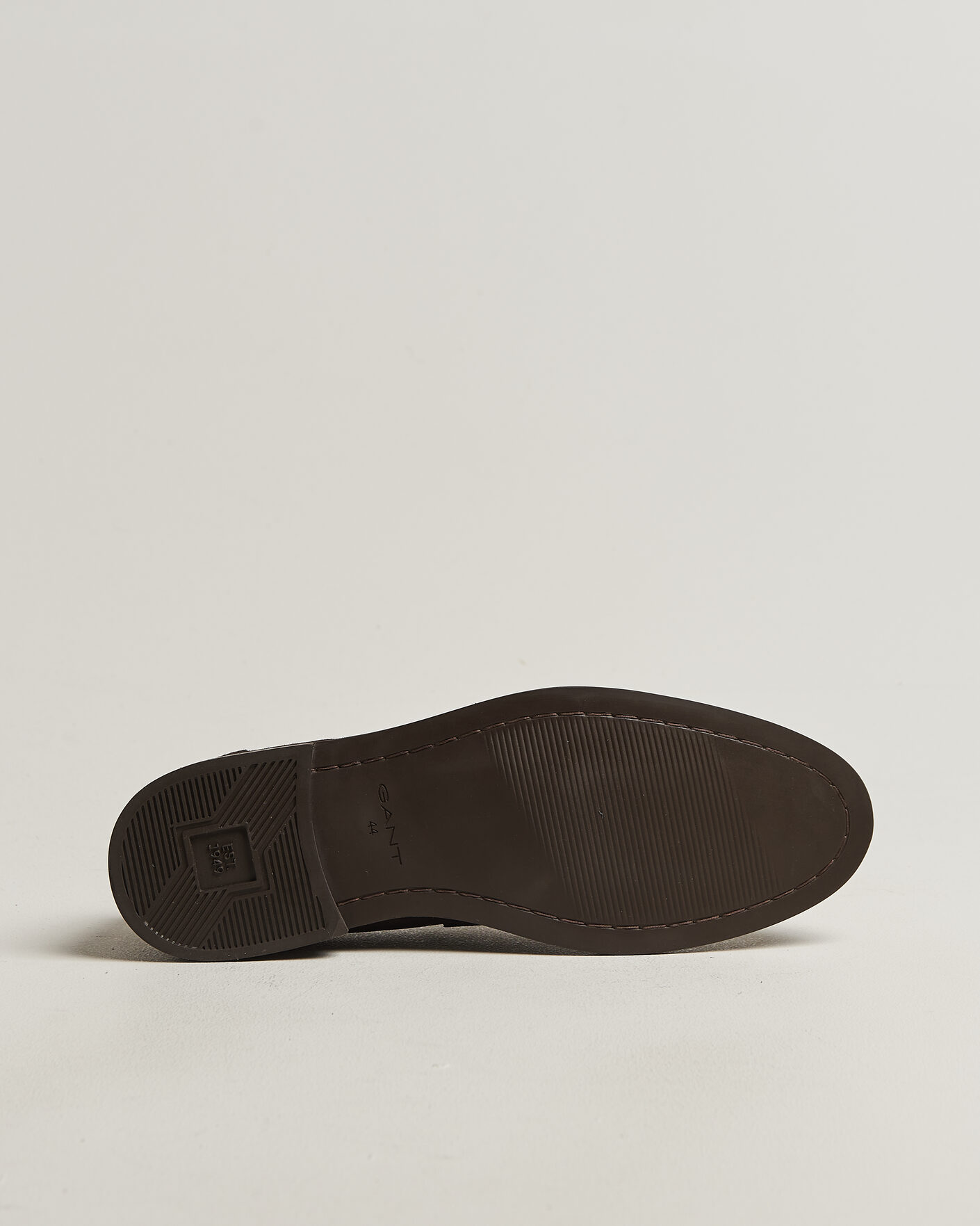 Hombres | Mocasines | GANT | Lozham Suede Loafer Dark Brown
