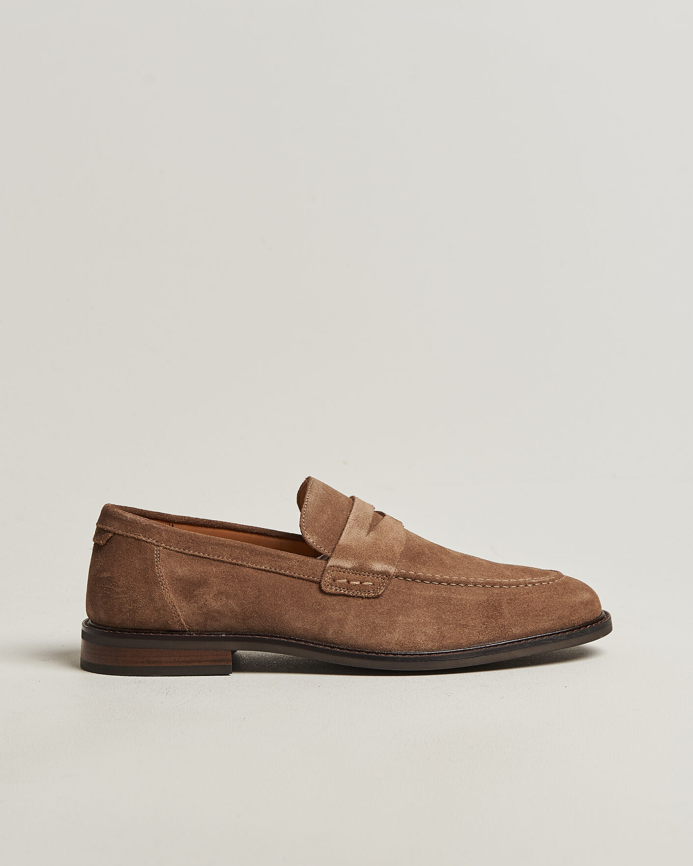 Hombres | Mocasines | Gant | Lozham Suede Loafer Warm Khaki