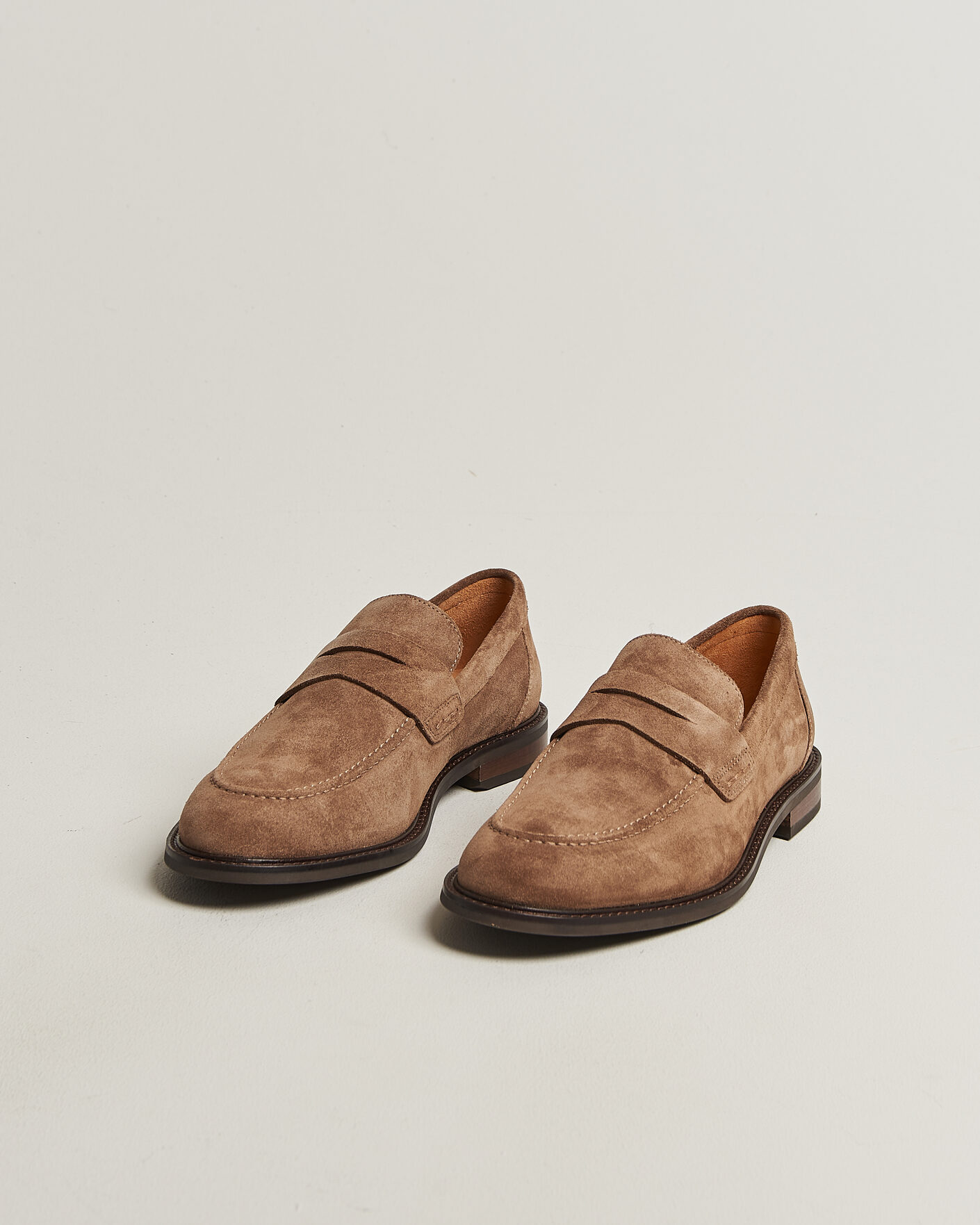 Hombres | Mocasines | Gant | Lozham Suede Loafer Warm Khaki