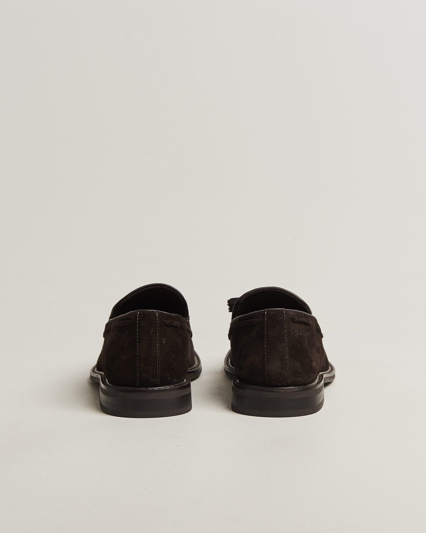 Hombres | Mocasines | GANT | Lozham Suede Tassle Loafer Dark Brown