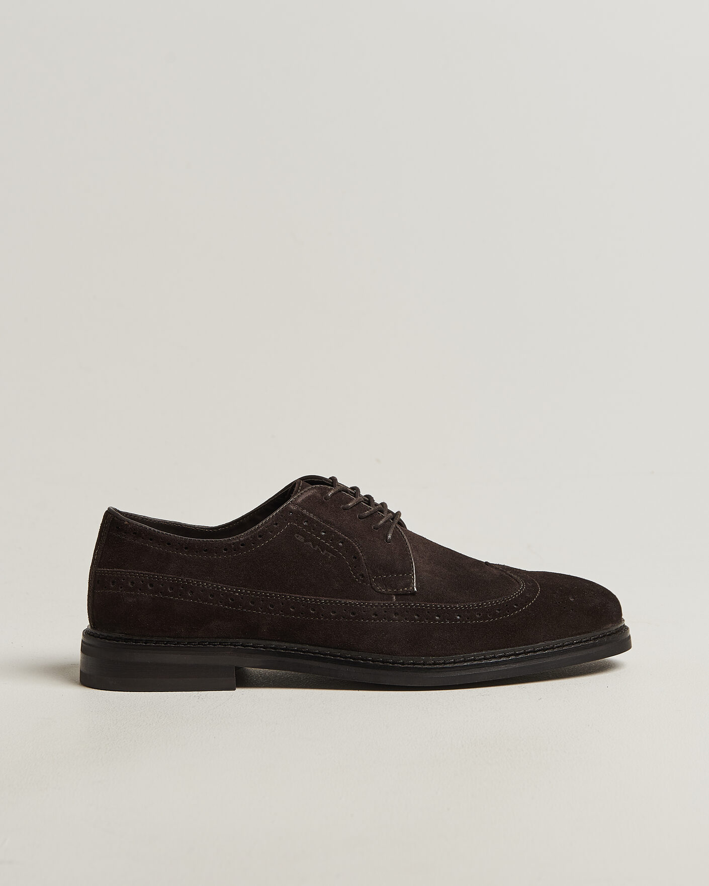 Hombres | Zapatos brogues | Gant | Bidford Suede Brouge Dark Brown