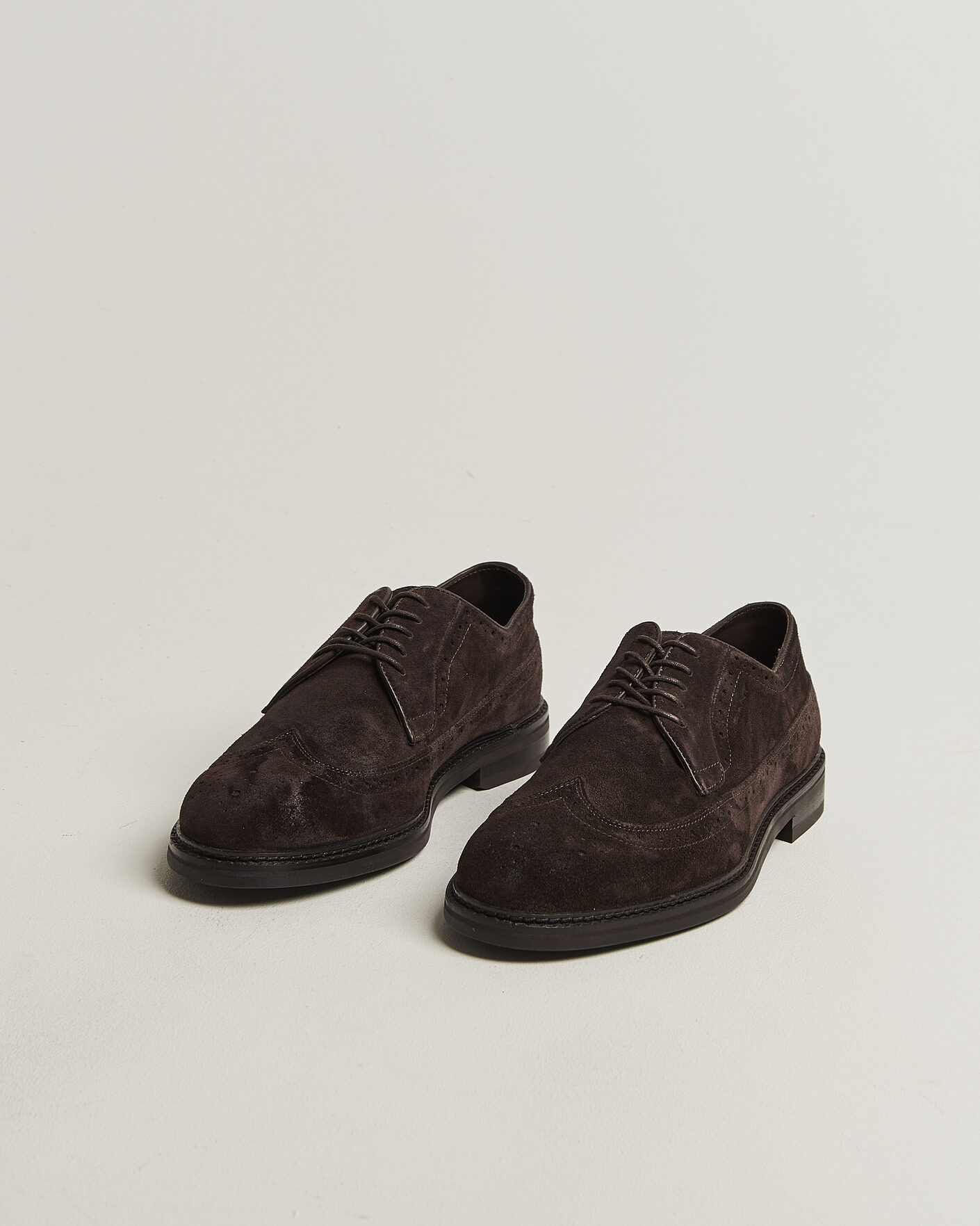 Hombres | Zapatos brogues | GANT | Bidford Suede Brouge Dark Brown