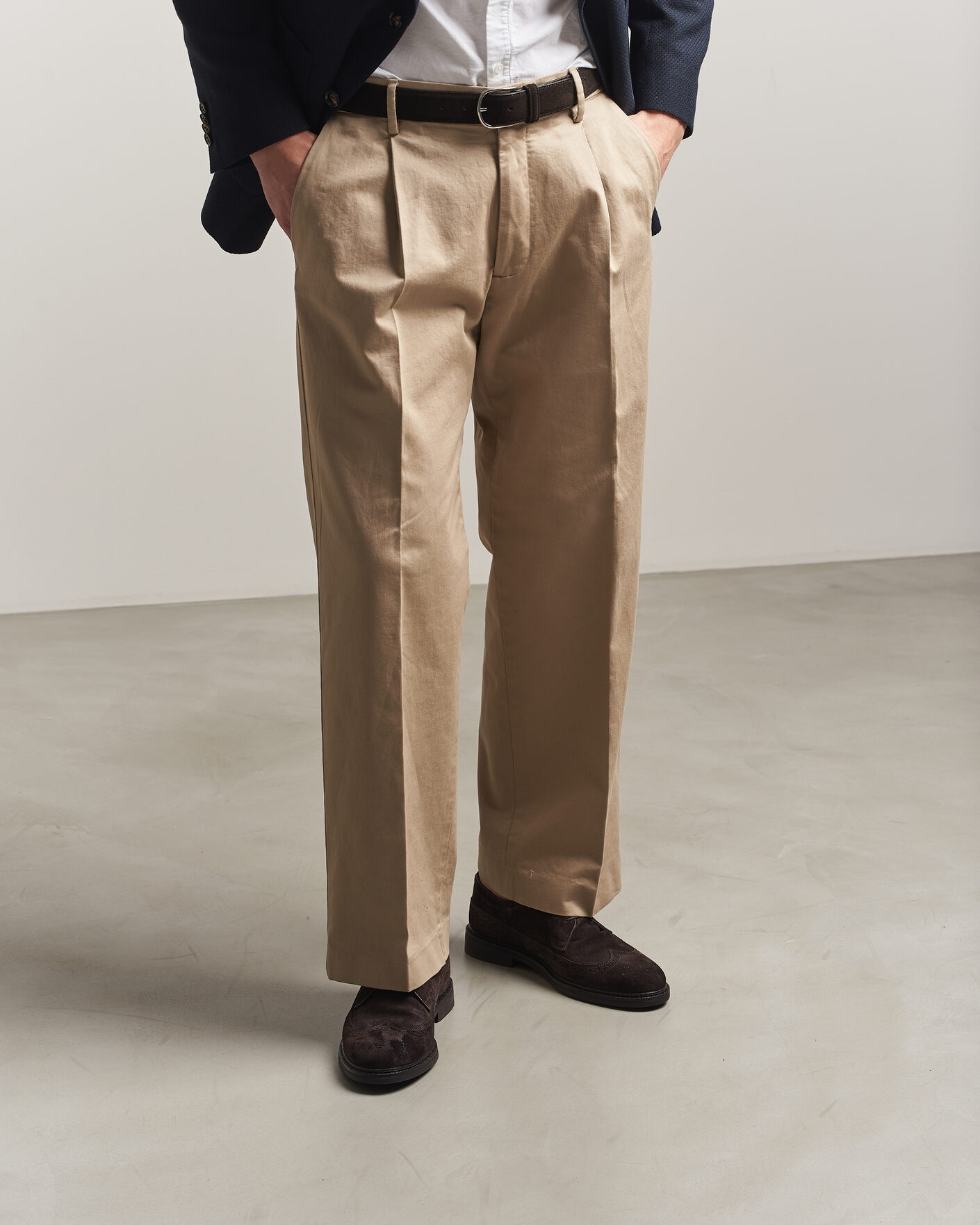 Hombres | Zapatos brogues | Gant | Bidford Suede Brouge Dark Brown