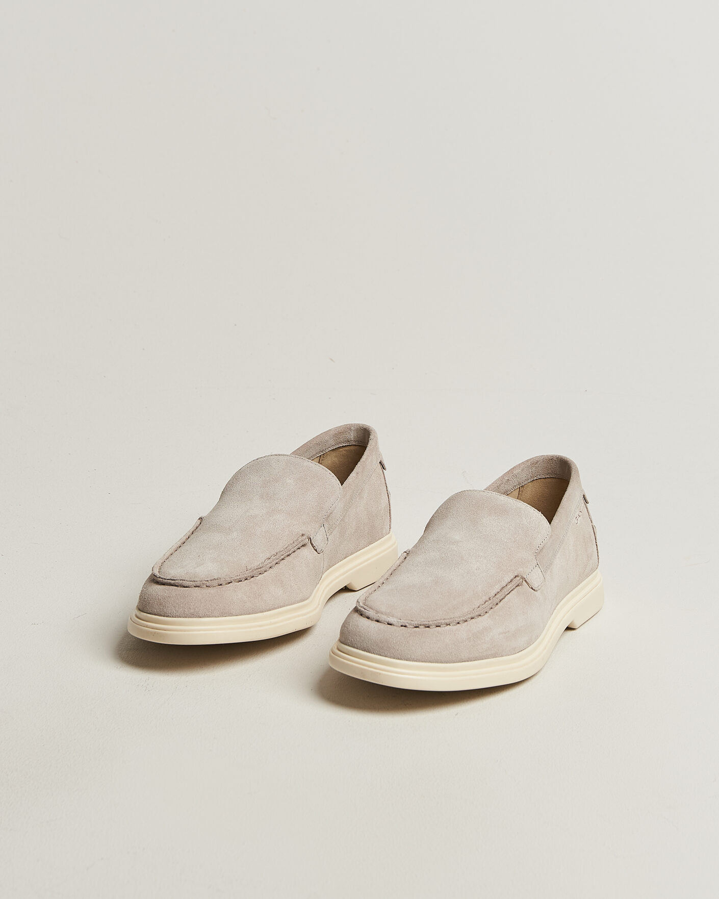 Hombres | Mocasines | Gant | Boery Suede Loafer Taupe
