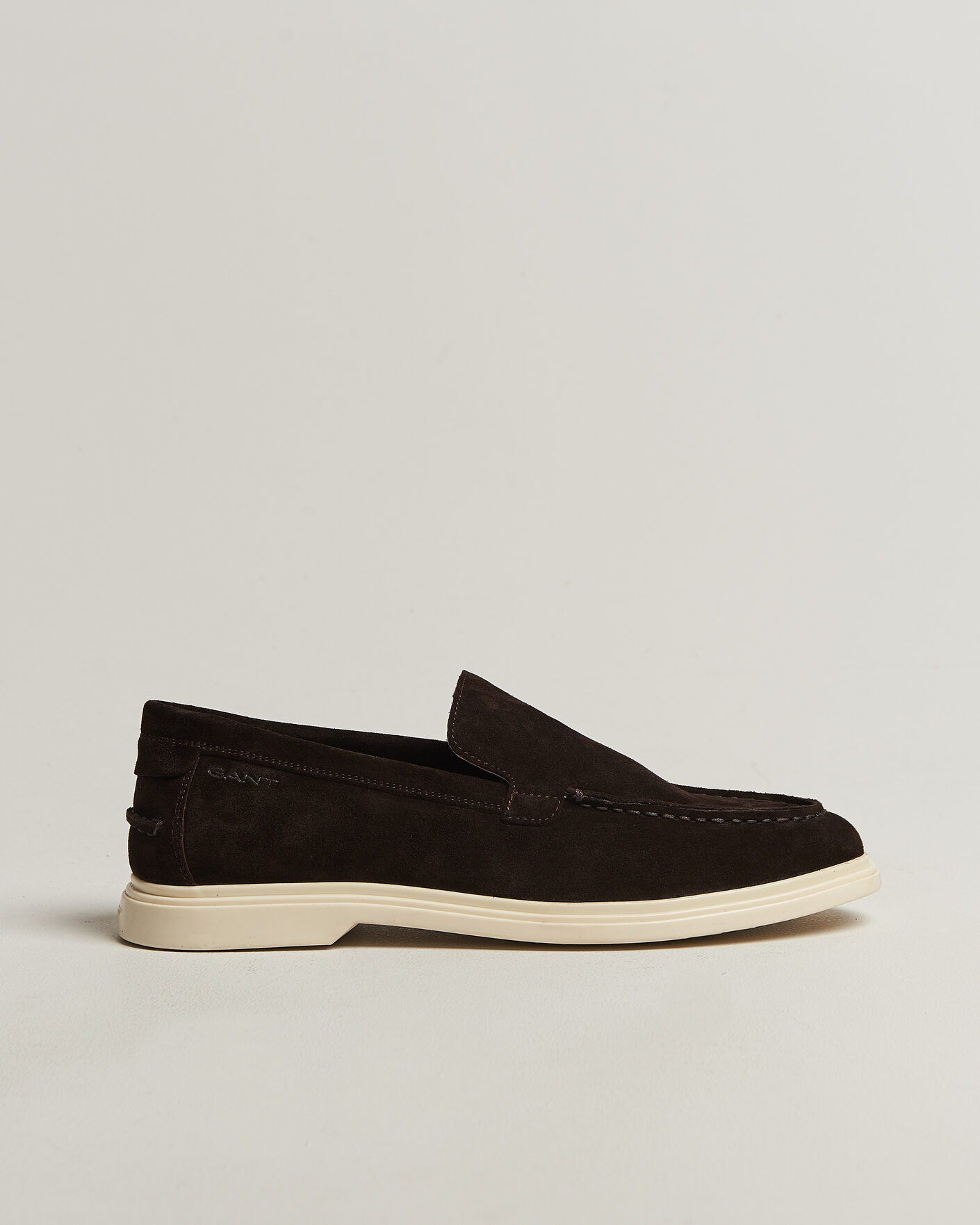 Hombres | Mocasines | Gant | Boery Suede Loafer Dark Brown