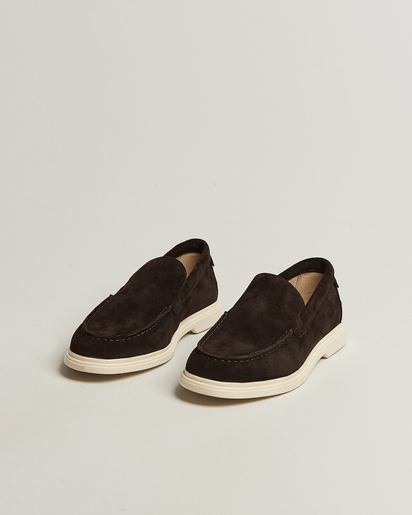 Hombres | Mocasines | Gant | Boery Suede Loafer Dark Brown