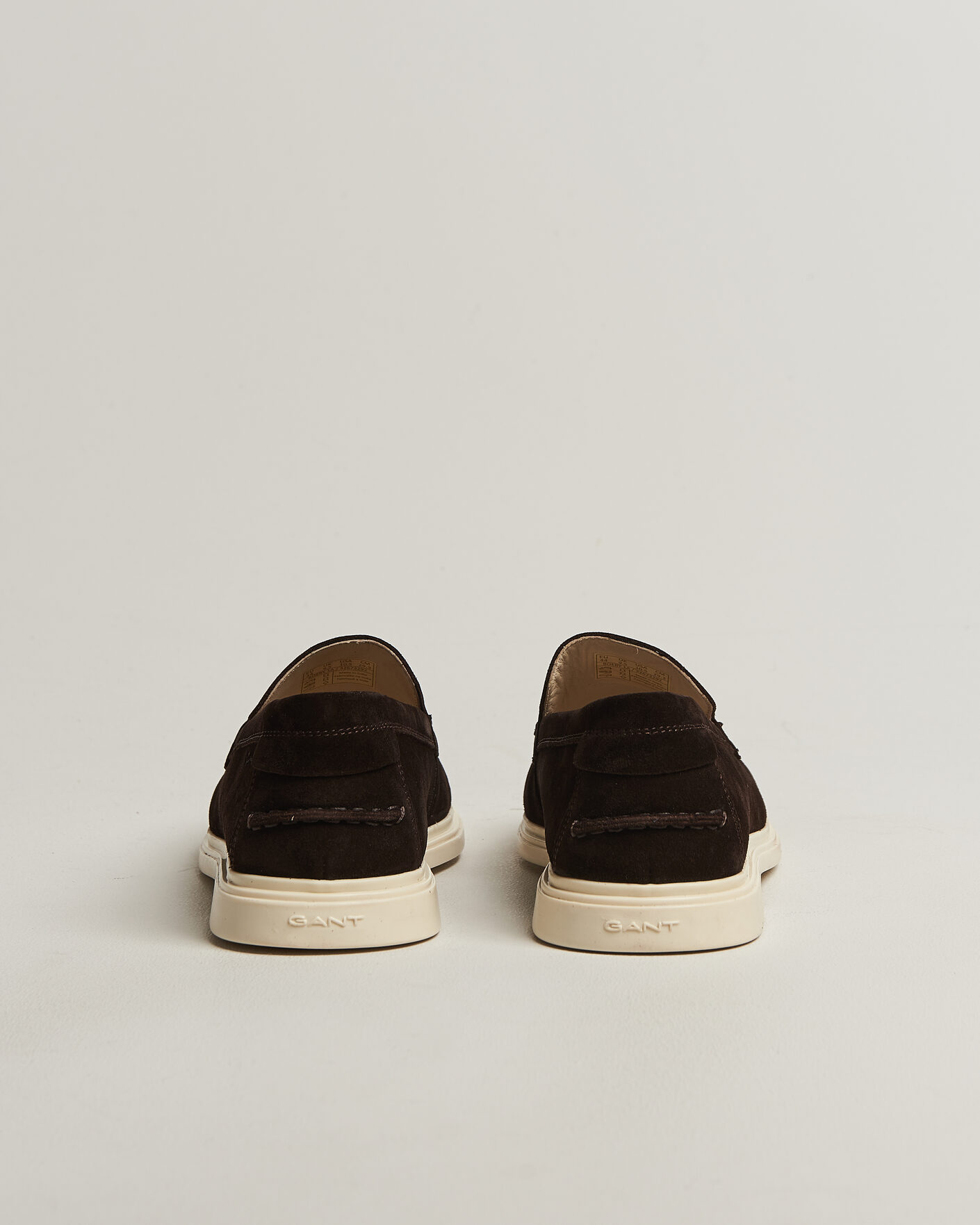 Hombres | Mocasines | GANT | Boery Suede Loafer Dark Brown