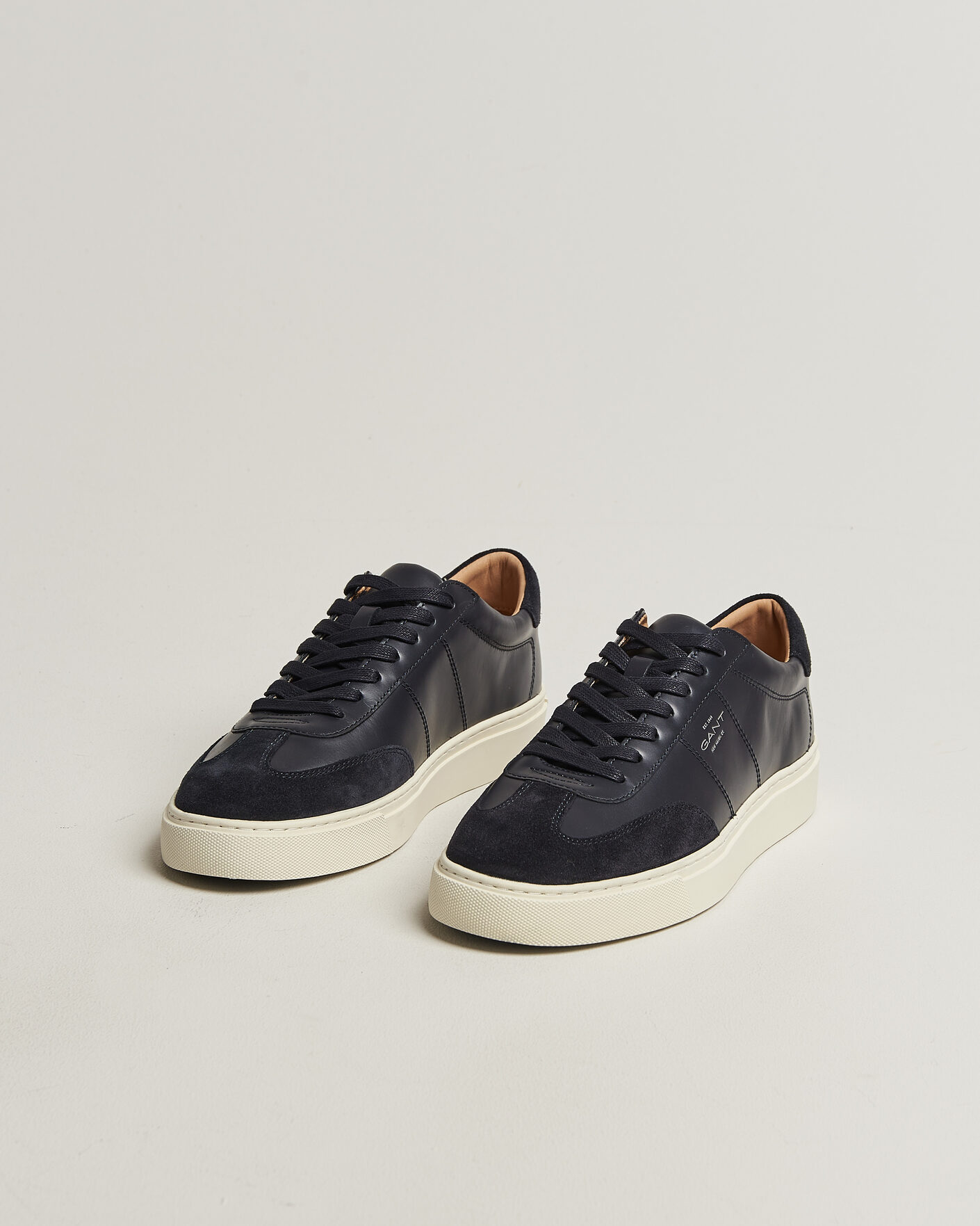 Hombres | Zapatillas | GANT | Mc Julien Leather/Suede Sneaker Marine