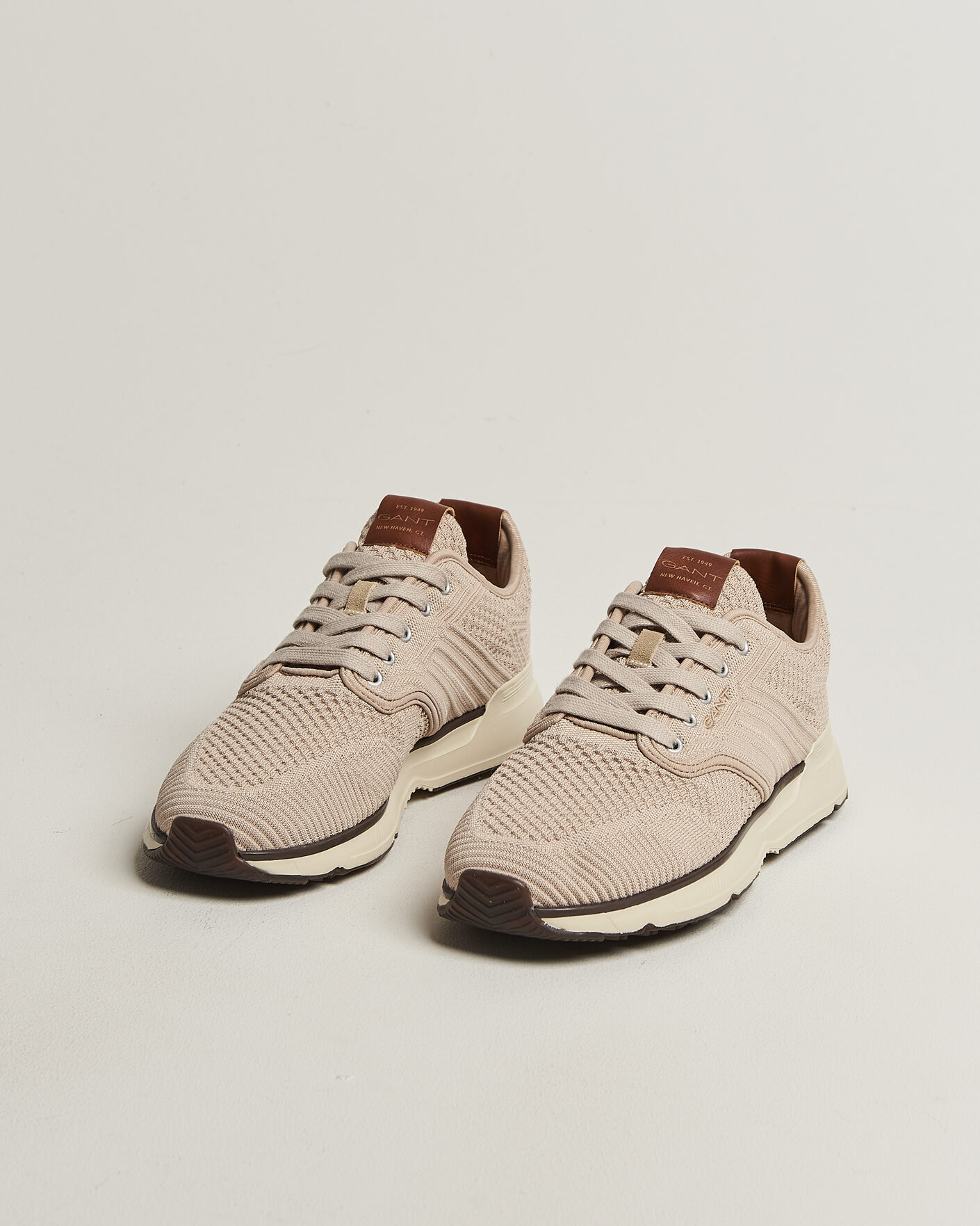 Hombres | Zapatillas | Gant | Beeker Running Sneaker Taupe