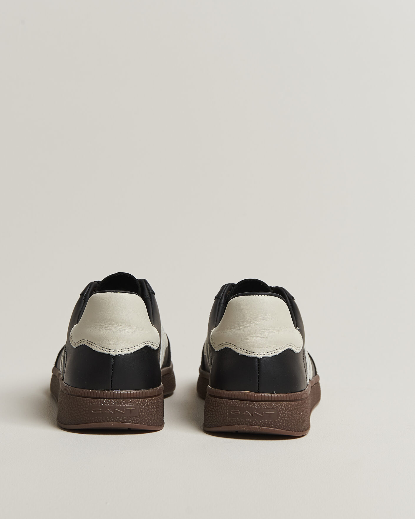 Hombres | Zapatillas | Gant | Cuzmo Leather/Suede Sneaker Black/White