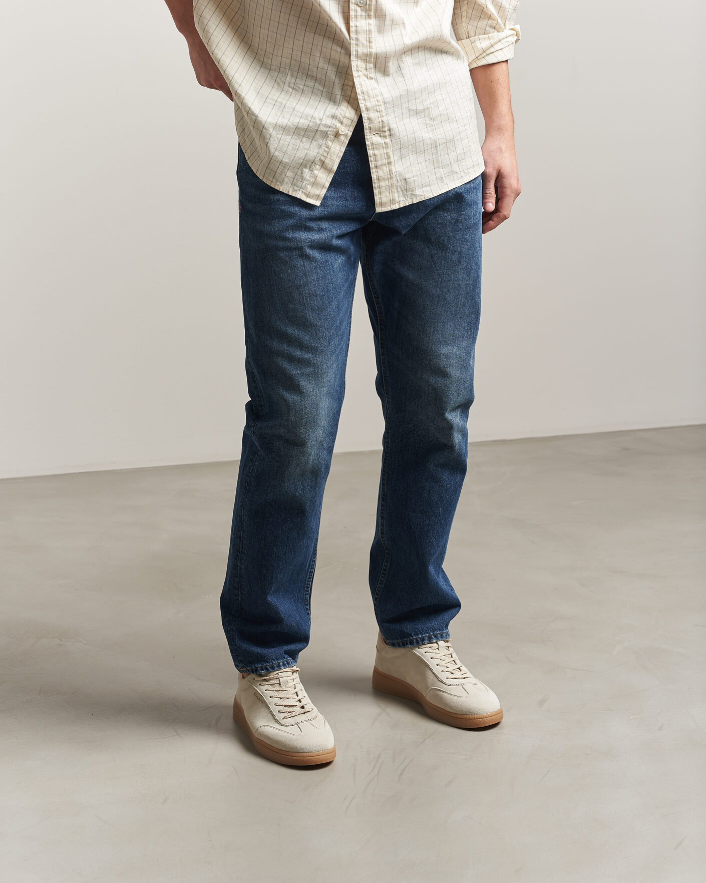 Hombres | Zapatillas | Gant | Cuzmo Suede Sneaker Sand