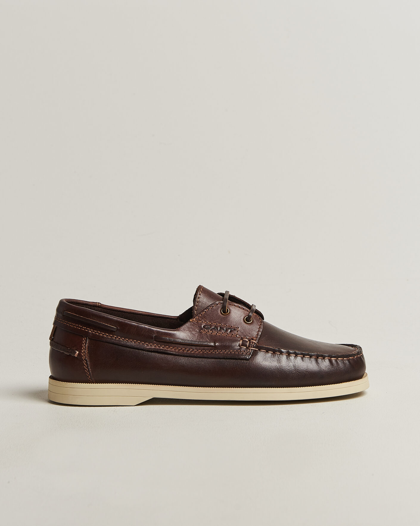 Hombres | Zapatos náuticos | Gant | Yardport Leather Boat Shoe Brown