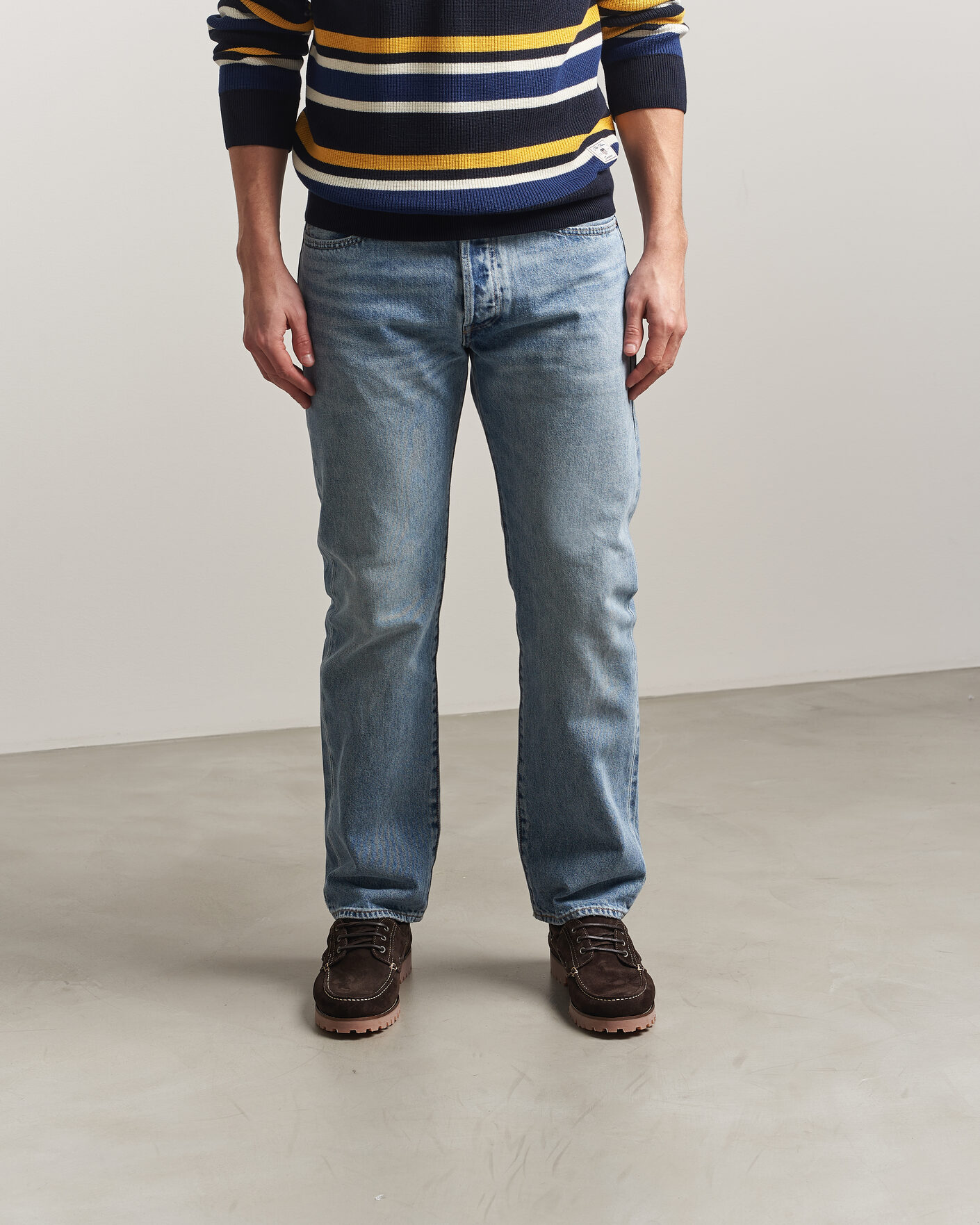 Hombres | Zapatos náuticos | GANT | Tratton Suede Boat Shoe Dark Brown