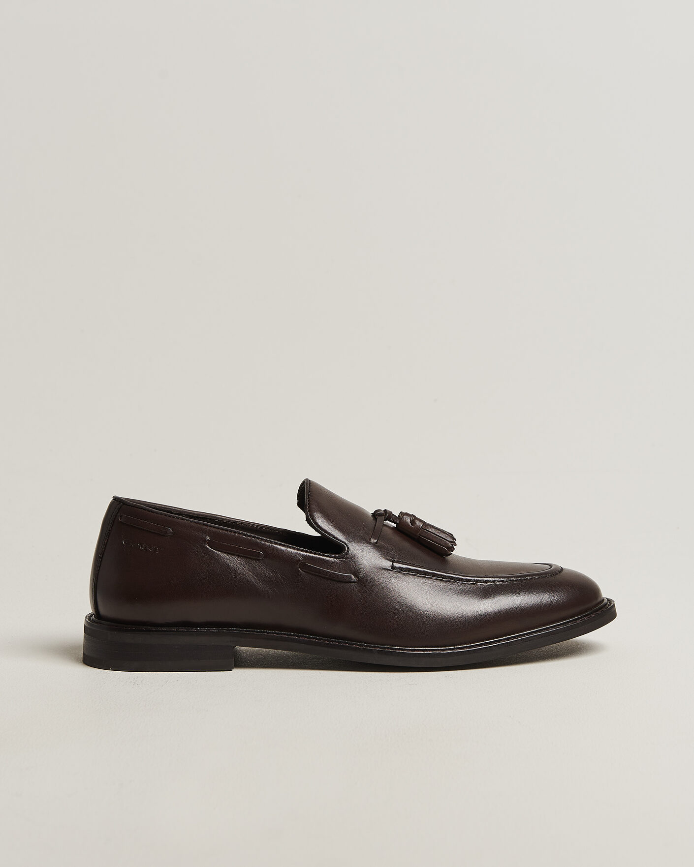 Hombres | Mocasines | GANT | Lozham Leather Tassle Loafer Dark Brown