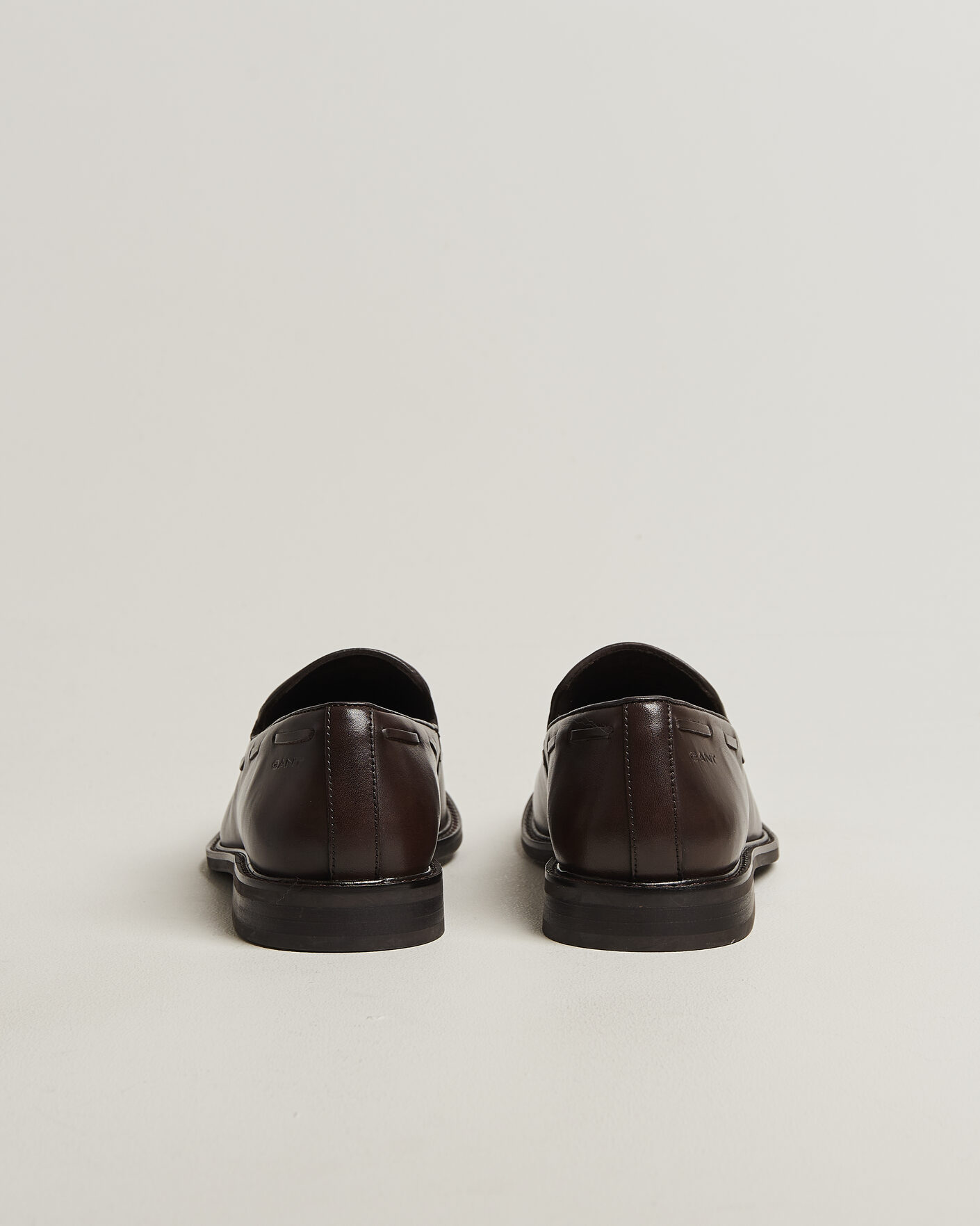 Hombres | Mocasines | GANT | Lozham Leather Tassle Loafer Dark Brown