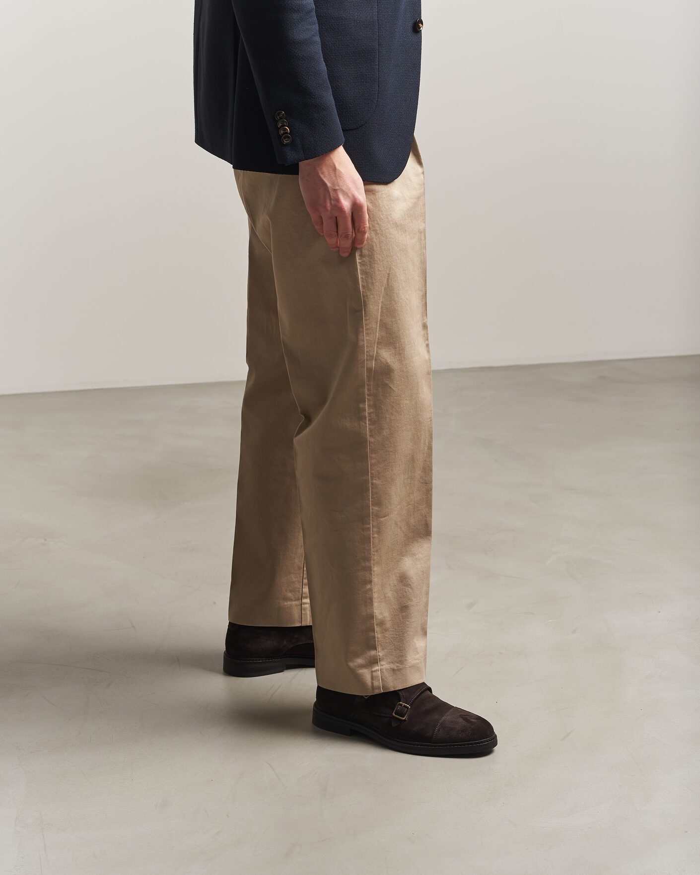 Hombres | Zapatos monk strap | Gant | Bidford Suede Double Monkstrap Dark Brown