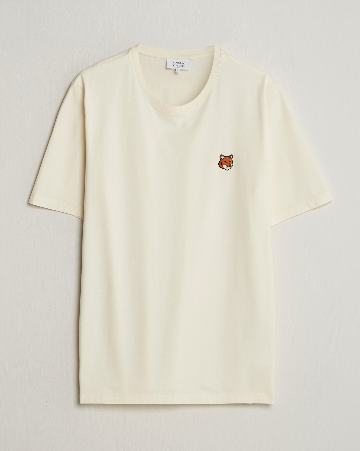 Hombres | Camisetas | Maison Kitsuné | Fox Head T-Shirt Noble Beige