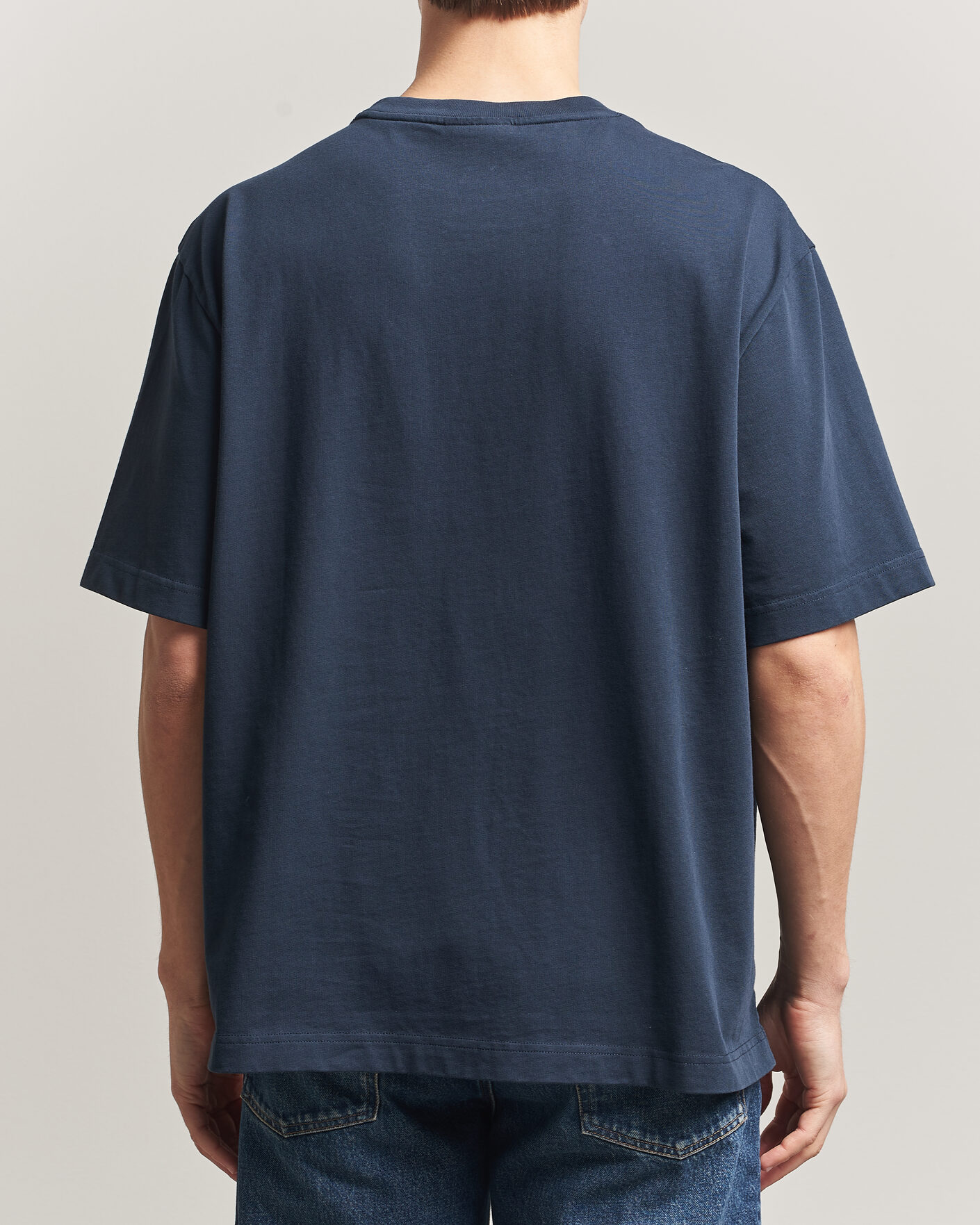 Hombres | Camisetas | Maison Kitsuné | Tonal Fox Head T-Shirt Navy