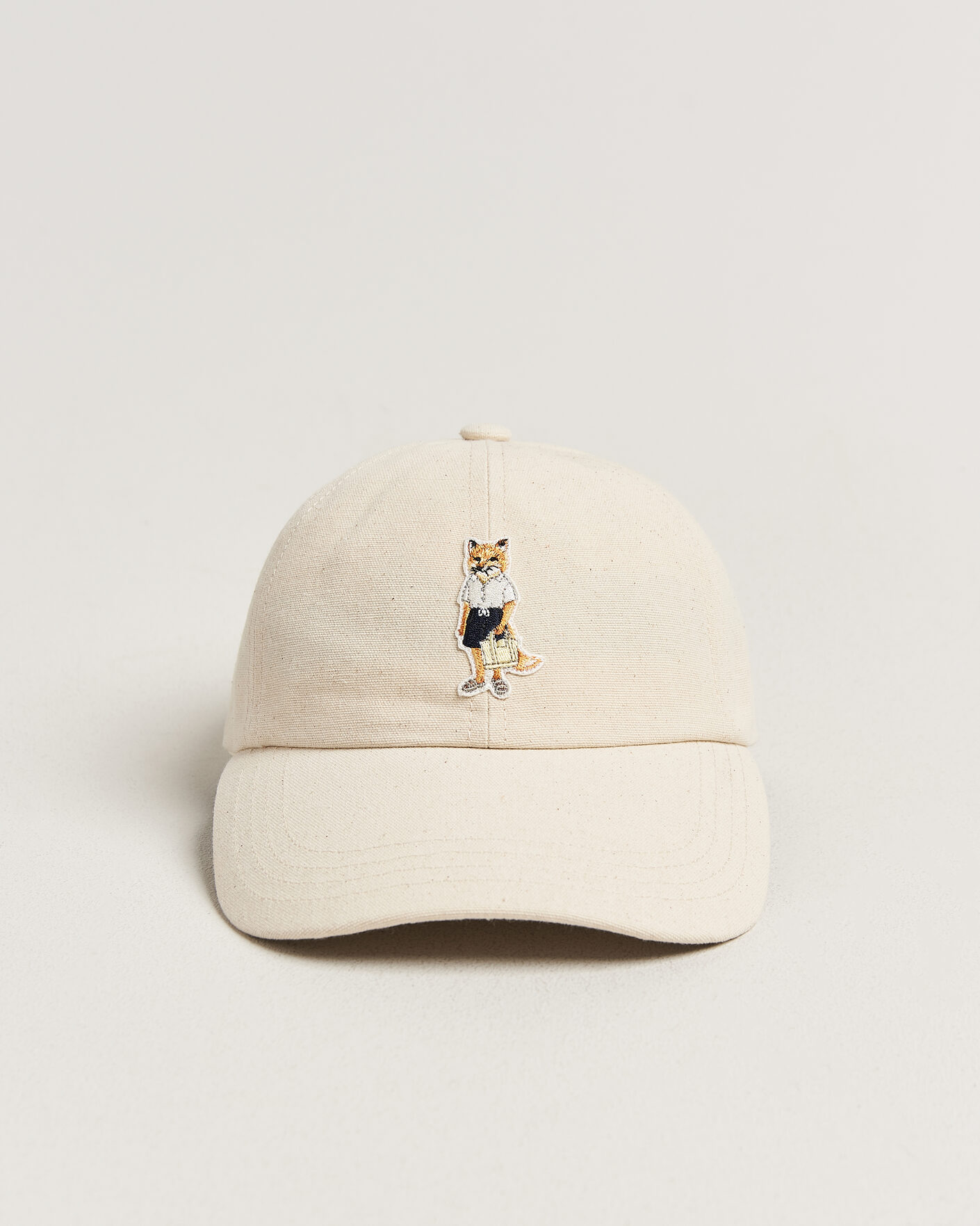 Hombres | Sombreros y gorras | Maison Kitsuné | Dressed Fox Cap Noble Beige