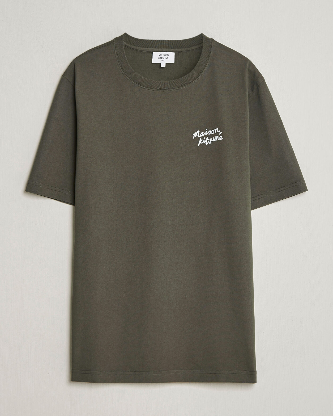 Hombres | Camisetas | Maison Kitsuné | Handwriting T-Shirt Beluga