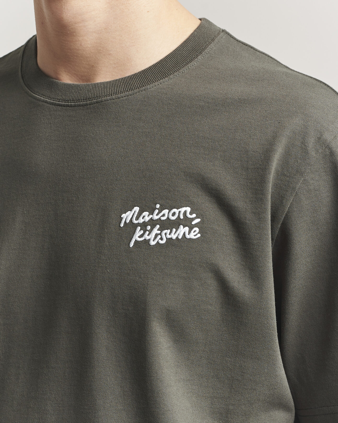 Hombres | Camisetas | Maison Kitsuné | Handwriting T-Shirt Beluga