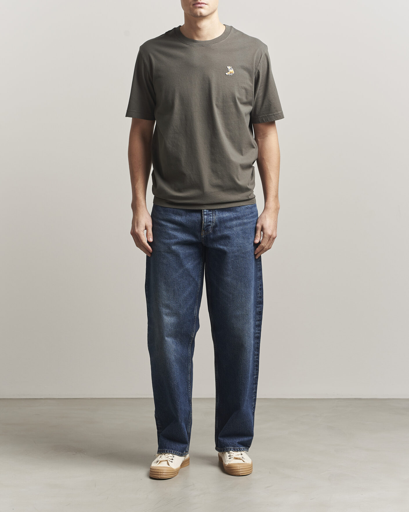 Hombres | Camisetas | Maison Kitsuné | Dreaming Fox T-Shirt Beluga