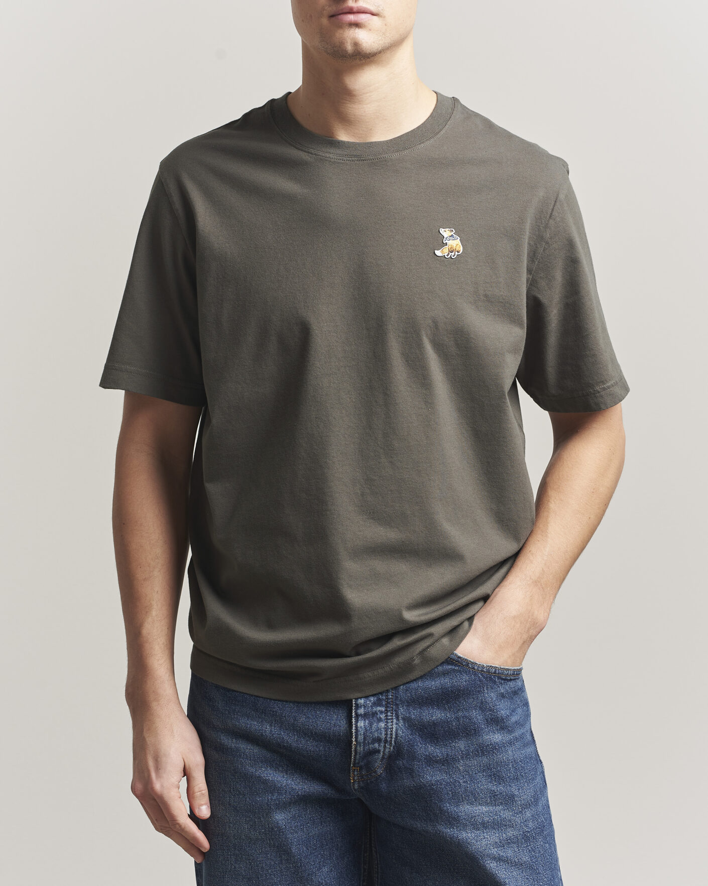 Hombres | Camisetas | Maison Kitsuné | Dreaming Fox T-Shirt Beluga