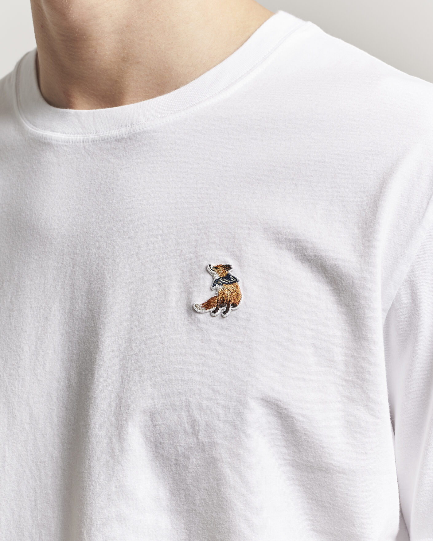 Hombres | Camisetas | Maison Kitsuné | Dreaming Fox T-Shirt White